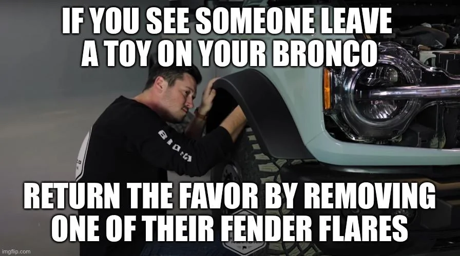 Ford Bronco NEW TREND FOR BRONCO OWNERS 1646546104700