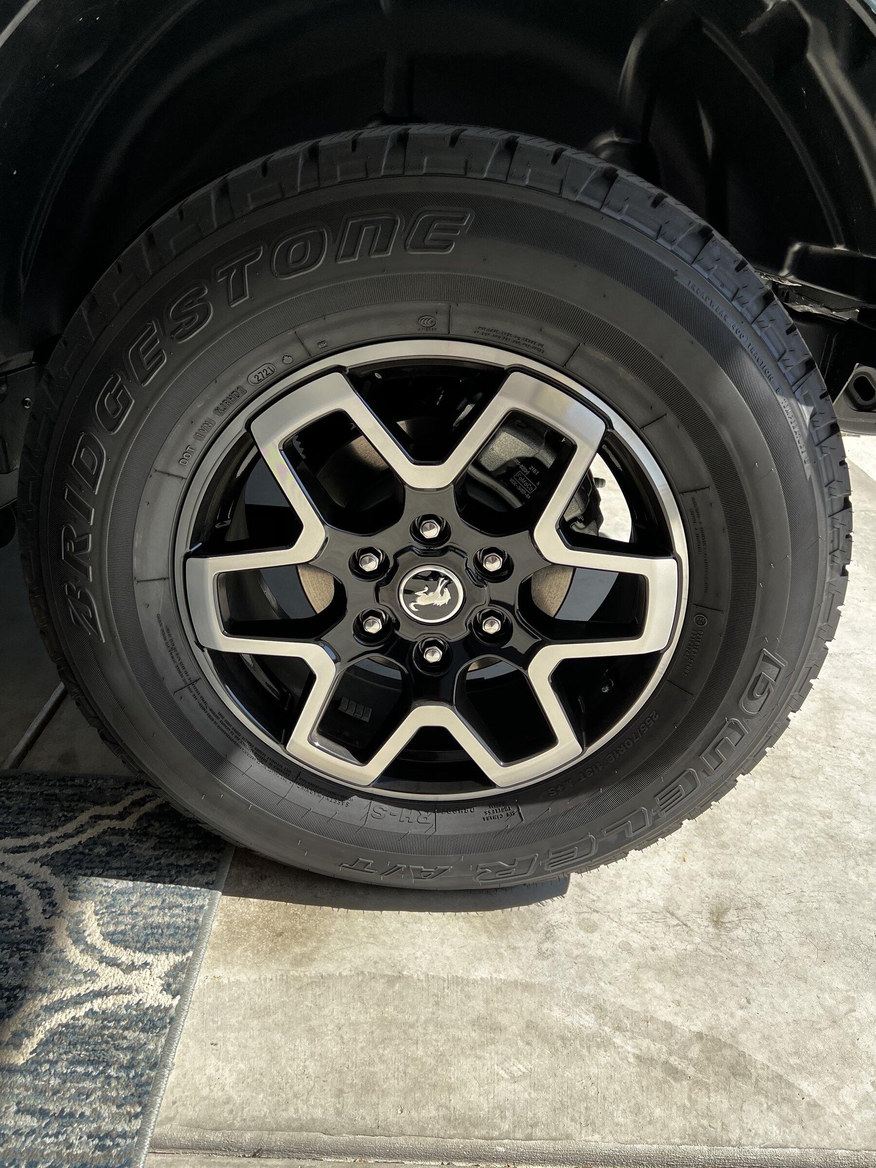 Ford Bronco Outerbanks wheels,tires and TPMS D6164B9D-7572-464C-8489-08FDCCCD7F21