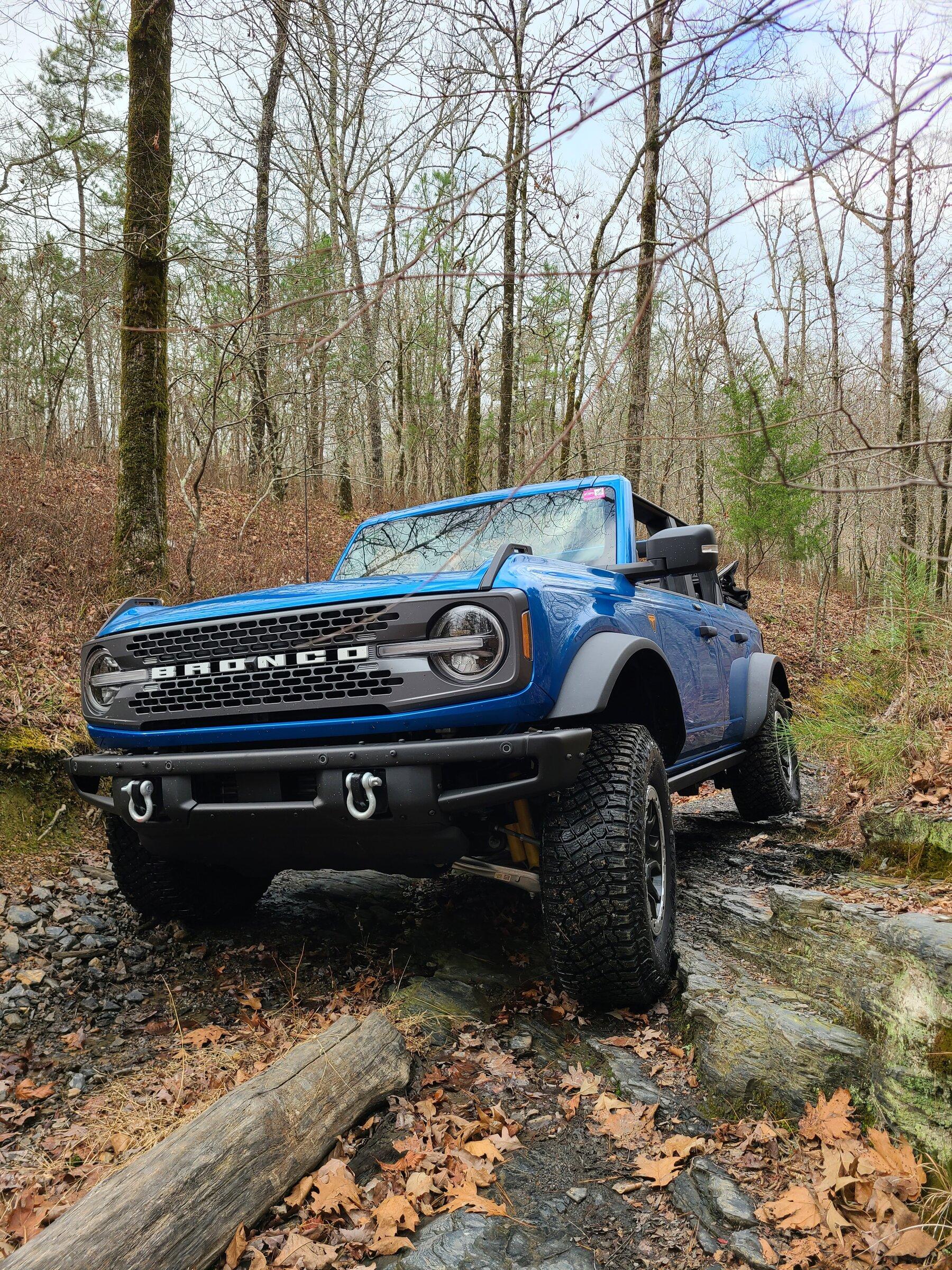 Ford Bronco Houston group to Hidden Falls 20211227_103231