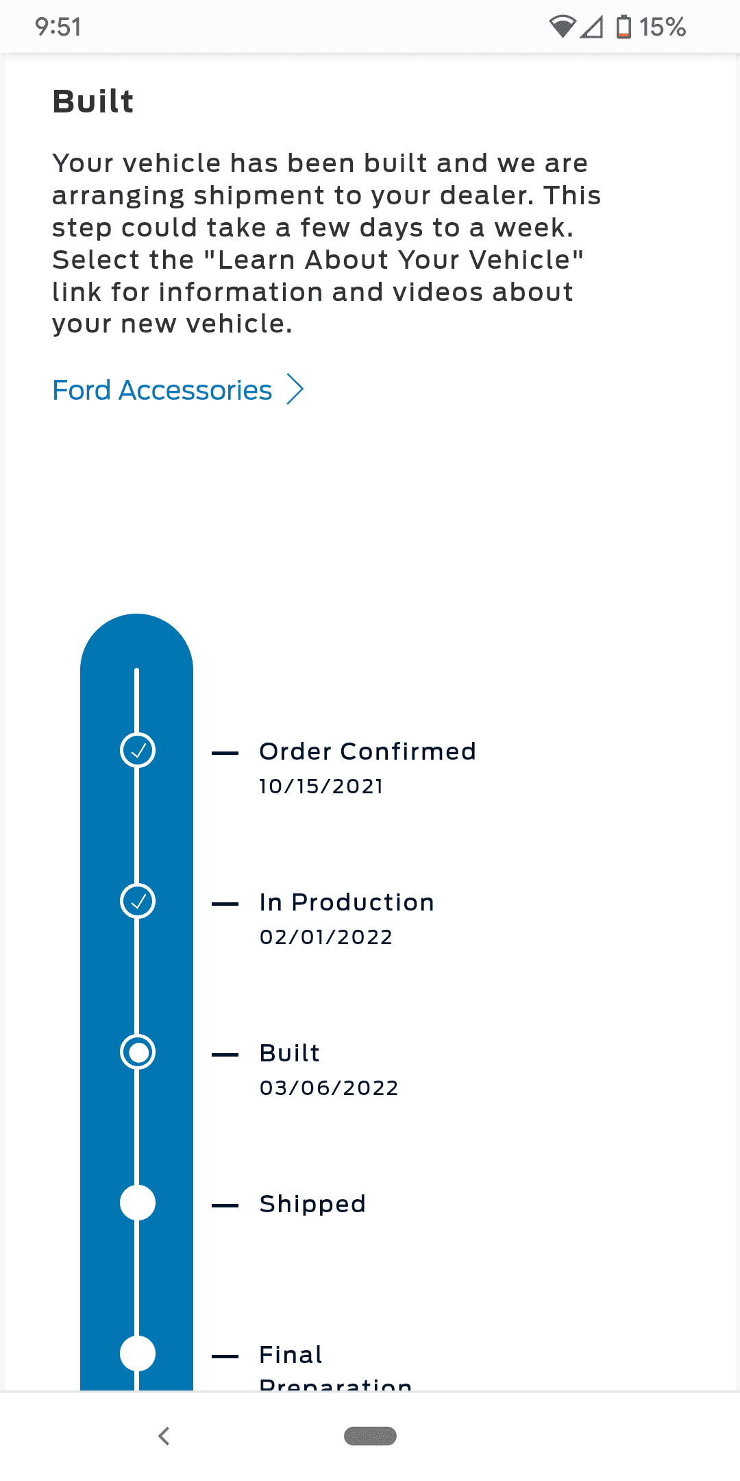Ford Bronco 🛠 01/24/22 Build Week Group Screenshot_20220306-215104
