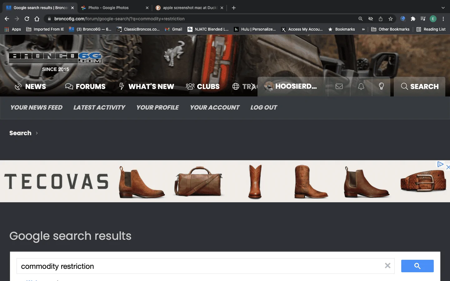 Ford Bronco ELI5: How to use search function? Screen Shot 2022-03-06 at 10.12.20 PM