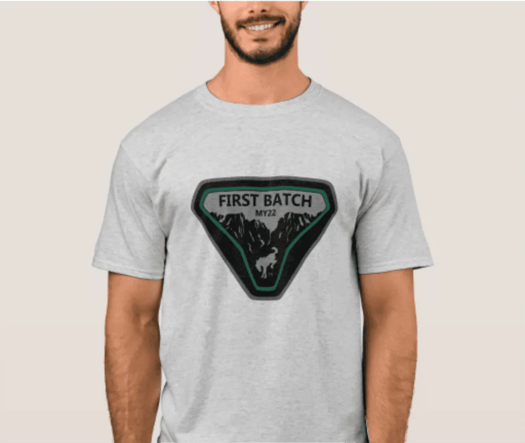 Ford Bronco First Batch MY22 T-shirts 1646659013779