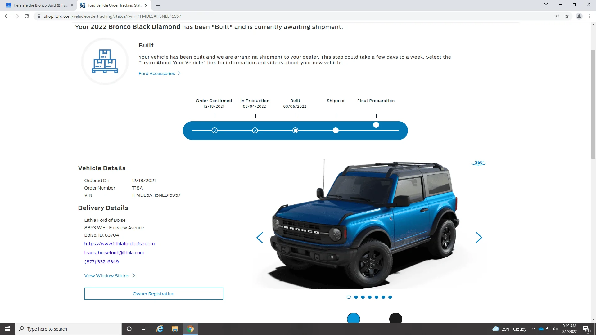 Ford Bronco 02/28/22 Build Week Thread Screenshot (7)