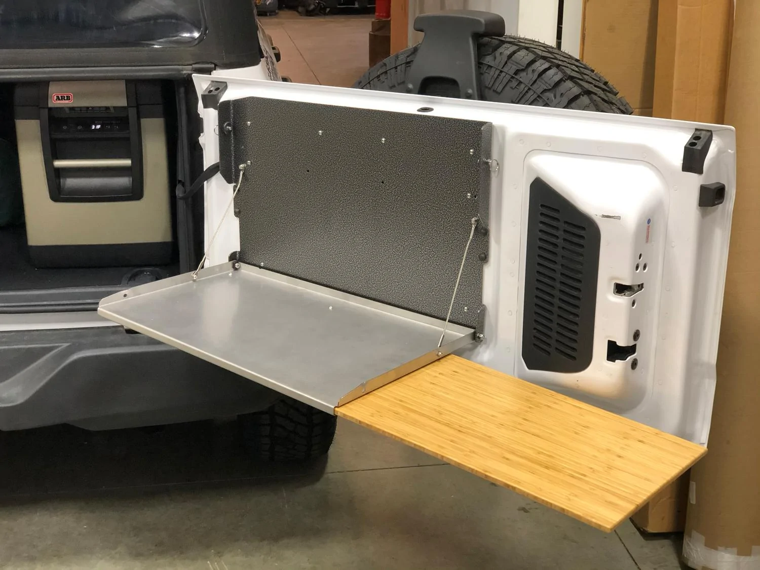 Ford Bronco Tailgate Tables Tailgater-proto
