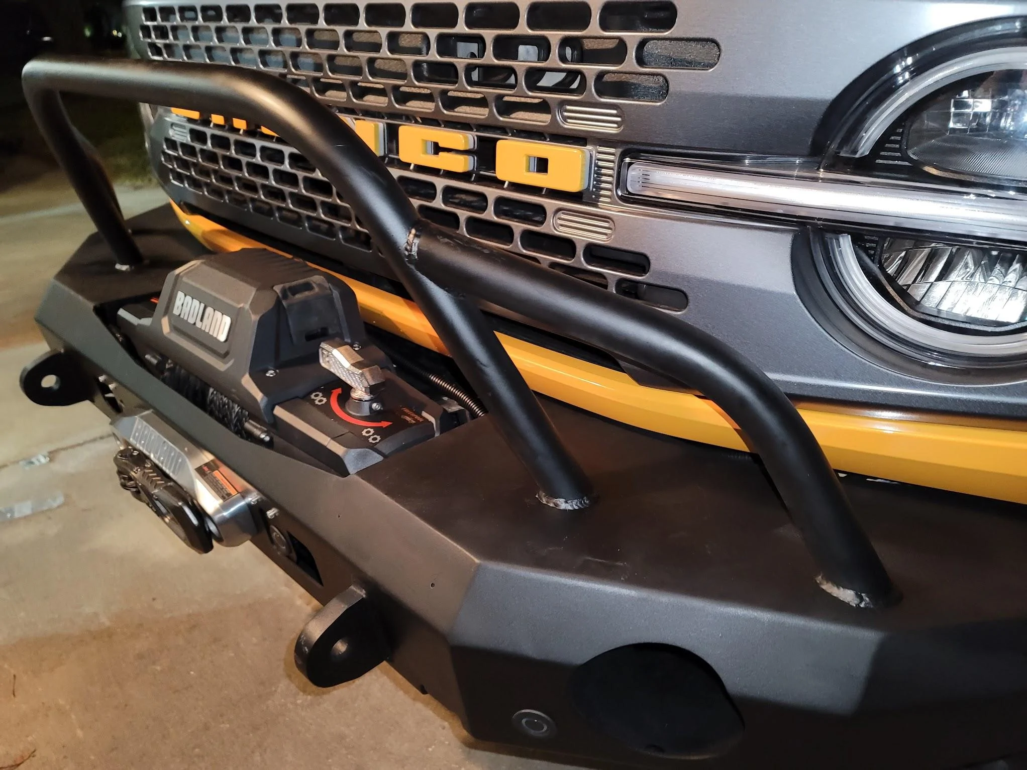 Ford Bronco Modular Bumper  (NE Florida) 20220123_193717
