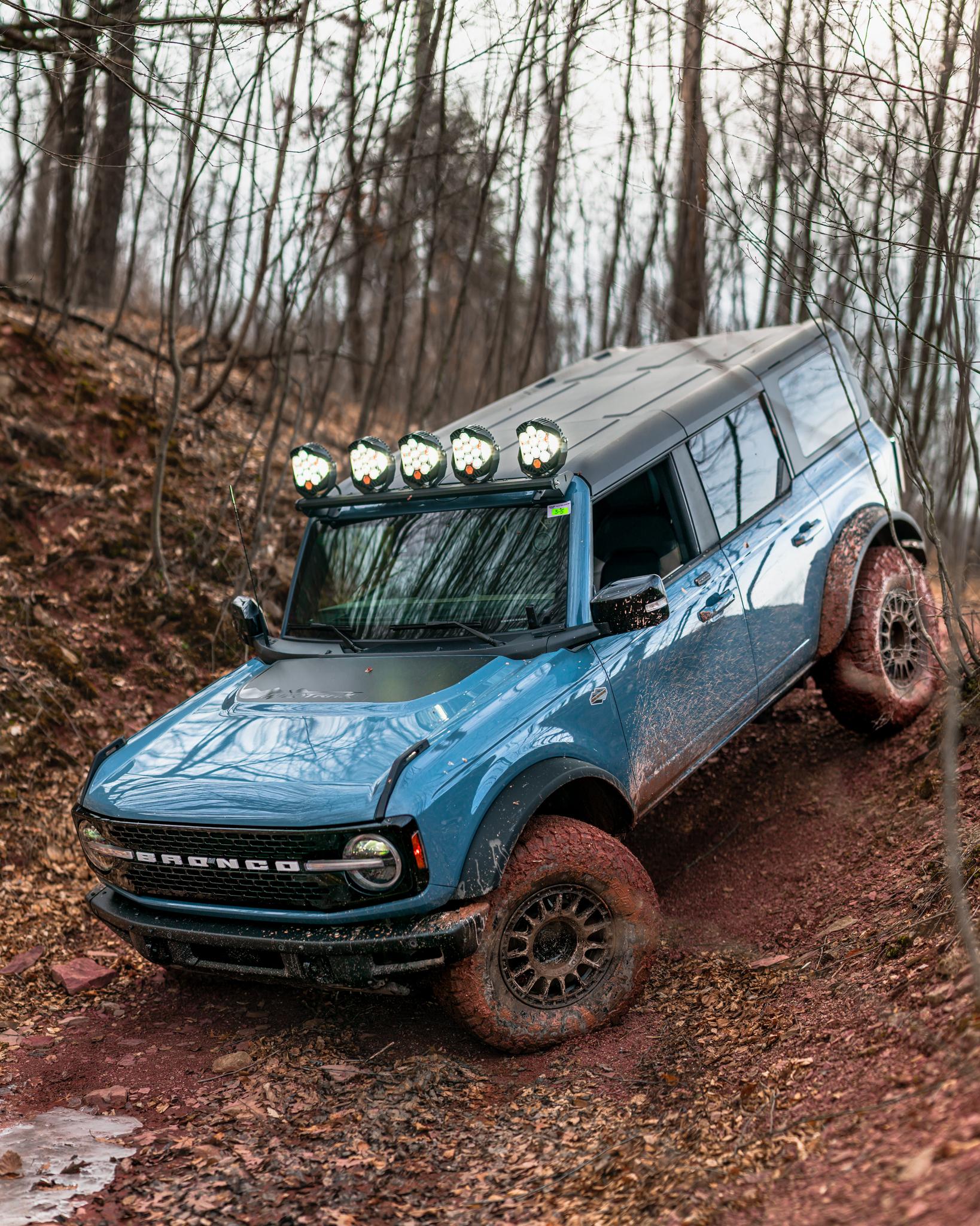 Ford Bronco DC Area Bronco Crew to Rausch Creek DSC09289-Pano
