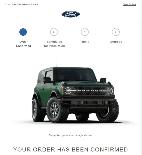 Ford Bronco Ordering lead time - what's it like now? 1646713397235