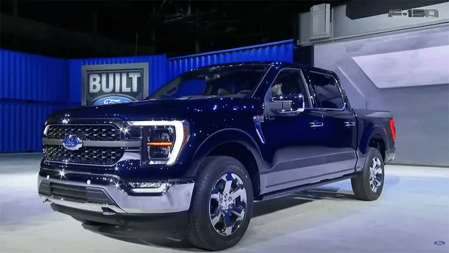 Ford Bronco F150 in anti matter blue 1598370730276
