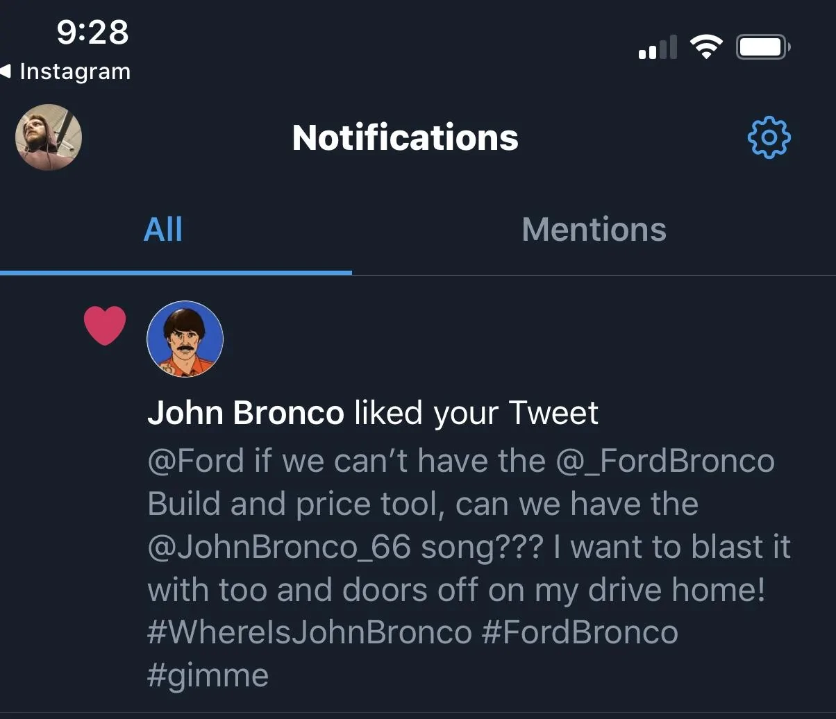 Ford Bronco John Bronco mockumentary 14262F7D-822C-499F-A40B-39568E0EF4FF