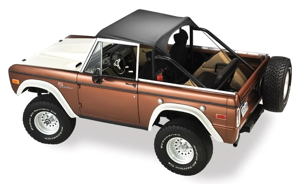 Ford Bronco MESH ROOF - OPTIONS SCHEMATIC bstopbikinito