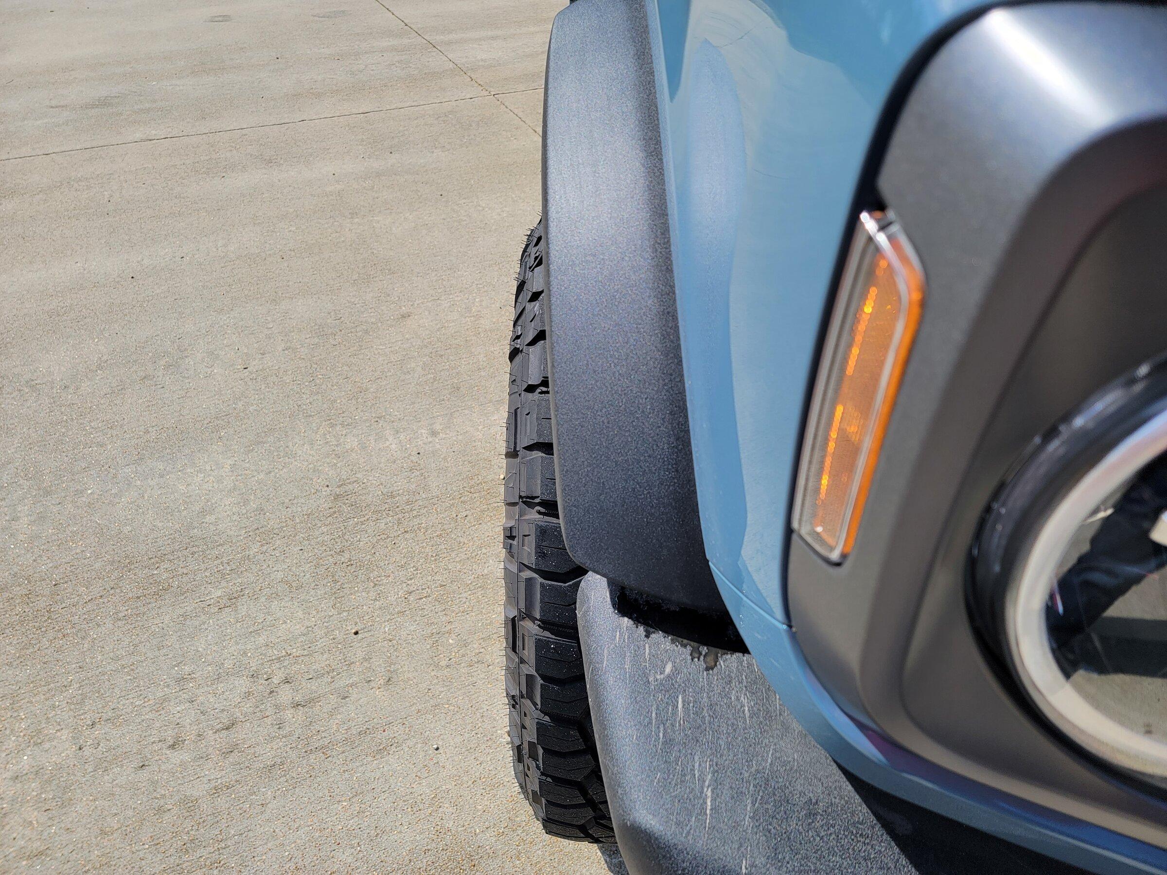 Ford Bronco Show us your installed wheel / tire upgrades here! (Pics) 20220309_101217