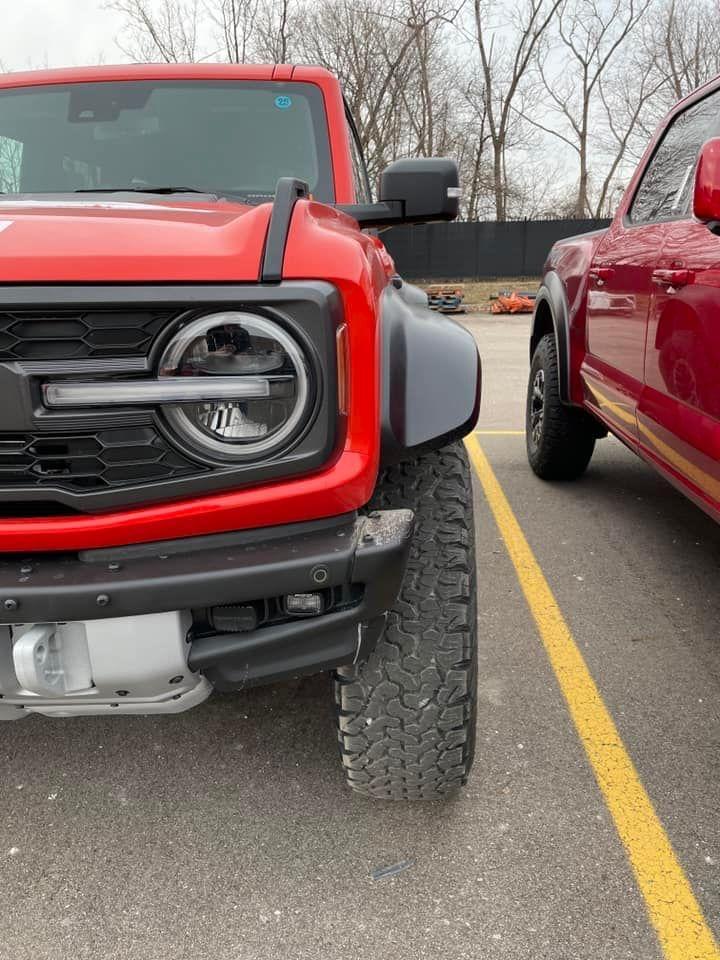 Ford Bronco Code Orange Bronco Raptor Spotted With Vinyl Graphic Option 0D84EE82-A4F2-4D42-8E9C-7E8F101ABB1C