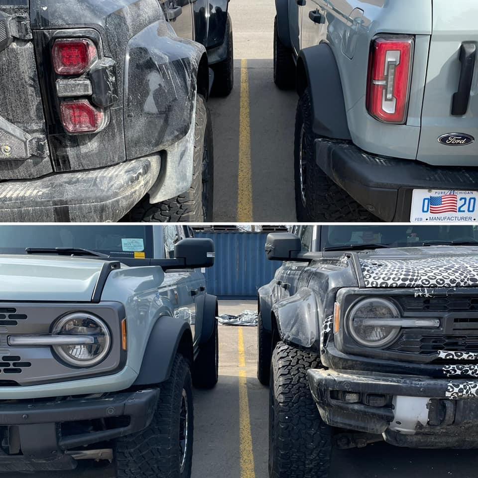 Ford Bronco Code Orange Bronco Raptor Spotted With Vinyl Graphic Option F8513342-4CC5-450B-9DD5-1CC173300FB5