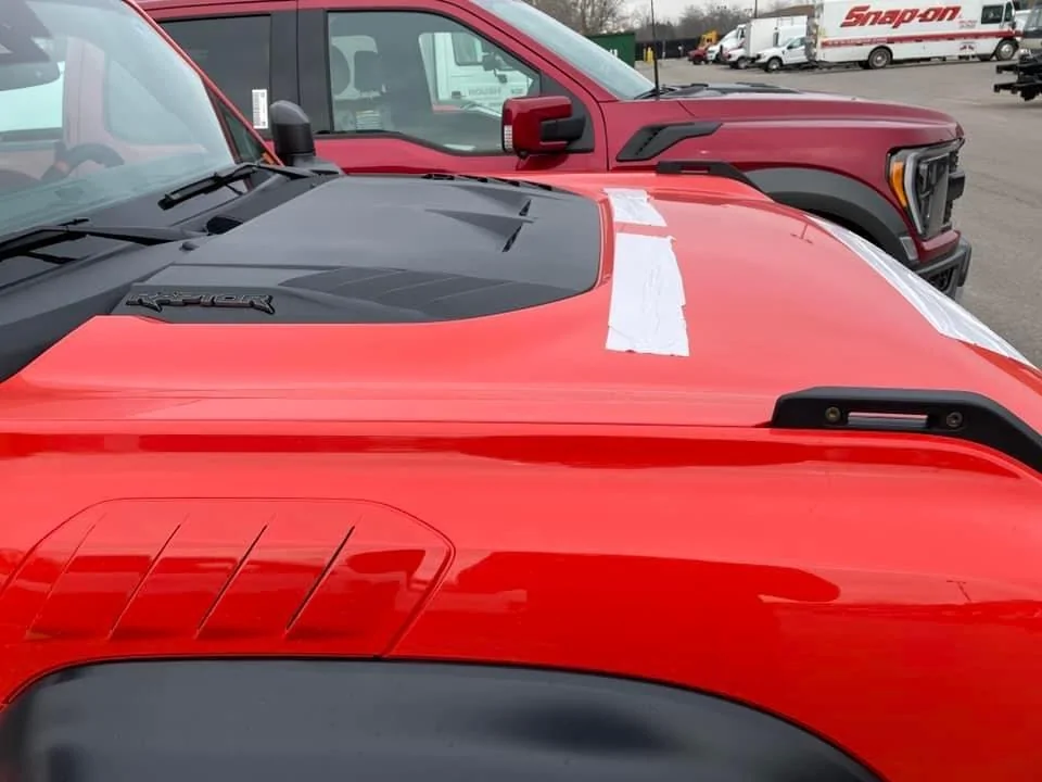 Ford Bronco Code Orange Bronco Raptor Spotted With Vinyl Graphic Option 906867C8-8D15-4B37-AA82-C4A4E923EE41