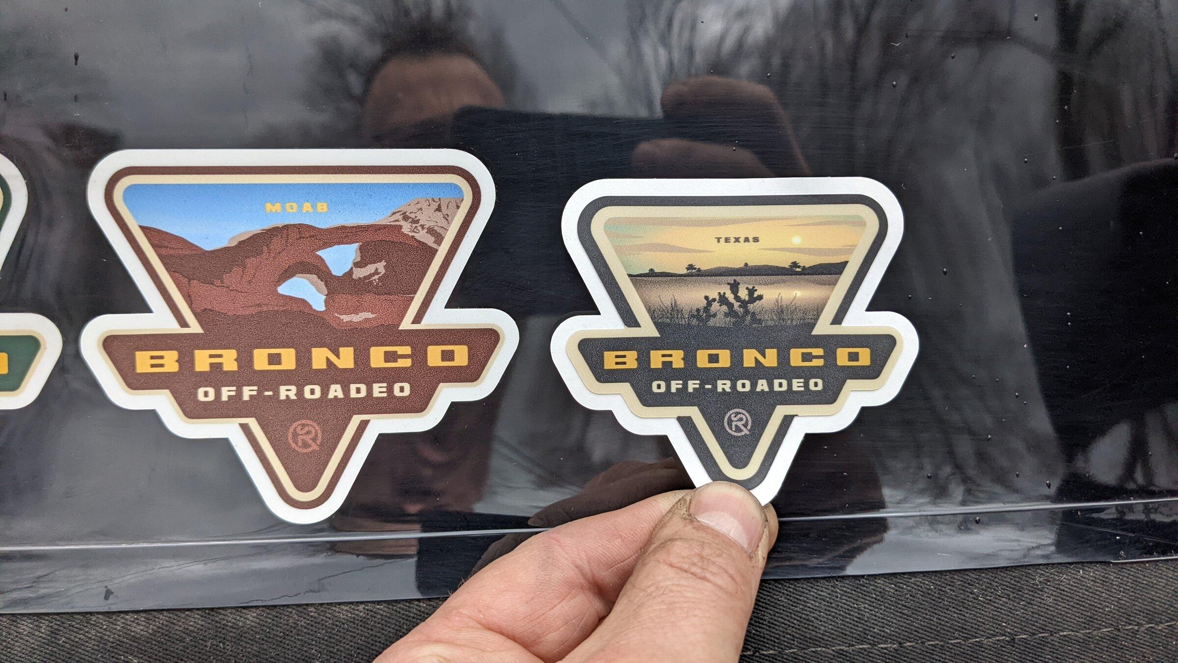 Ford Bronco Bronco Off Roadeo Stickers Changed Size PXL_20220307_203806551