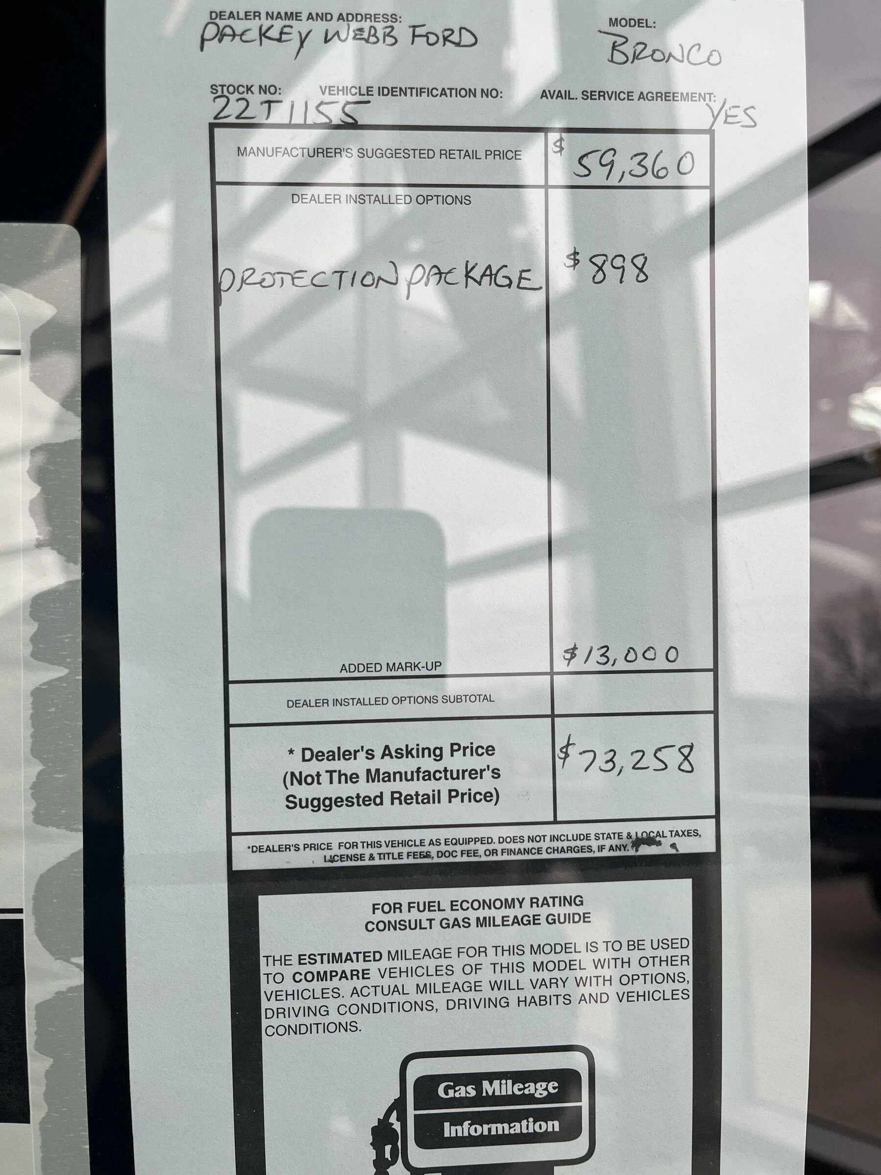 Ford Bronco Fuel pricing and ADM (predictions?) ED962B52-E16D-46A9-B7C0-31F96647B588