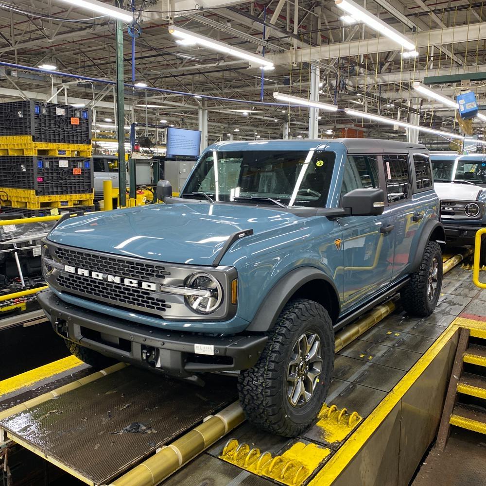 Ford Bronco Never got your assembly line photo?  Maybe someone has a match! 2021-11-09 12.45.15