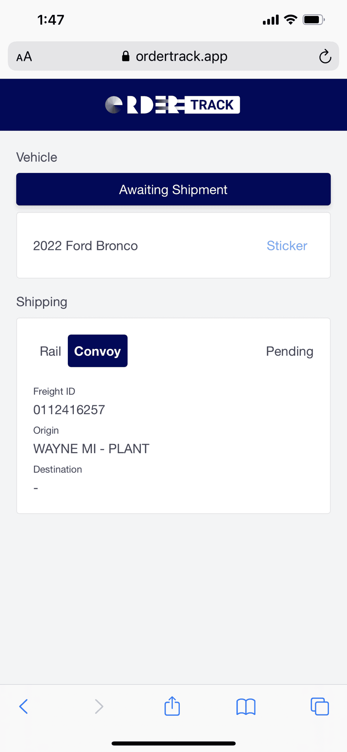 Ford Bronco 02/28/22 Build Week Thread 3738750C-6506-40EE-A9D0-45D404049242