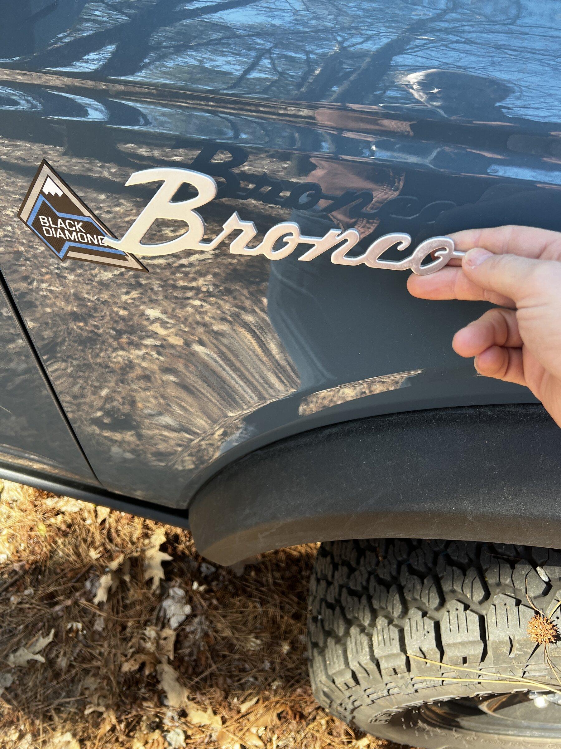 Ford Bronco Bronco Badges 3C8CAC37-1267-426C-A84C-D2CCD8F0D3B2