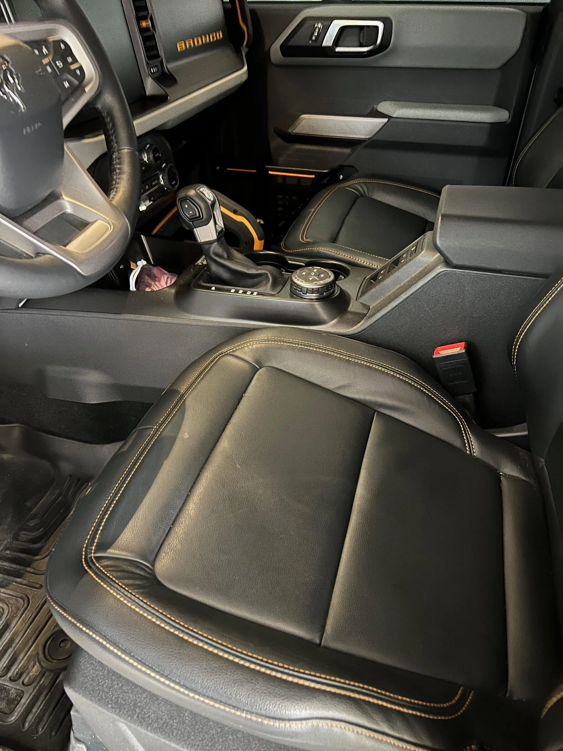 Ford Bronco AR | BADLANDS Center Console VIN Plate IMG_2118