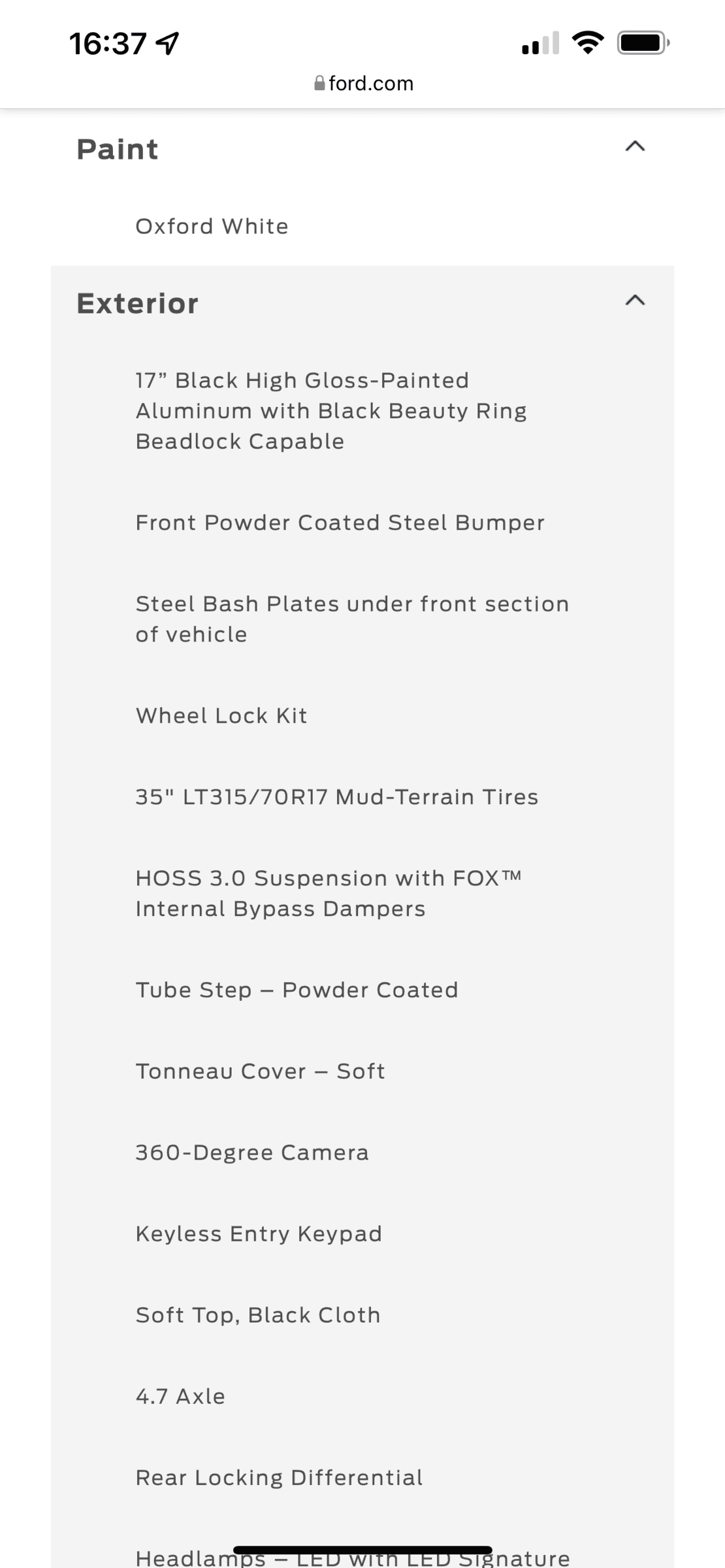 Ford Bronco Hoss 3.0 Ordering. 8D8F0B67-7D54-42BE-98B9-66DDA0E63ED4
