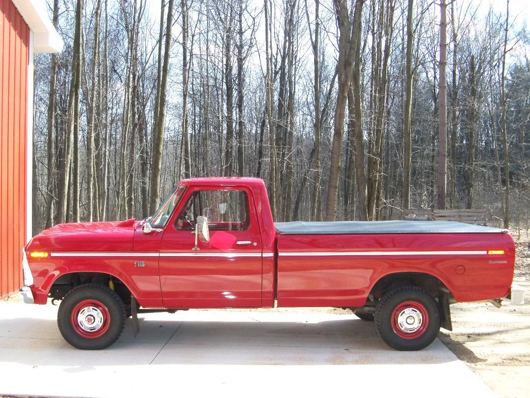 Ford Bronco Practicality of a Bronco 1975 F-100