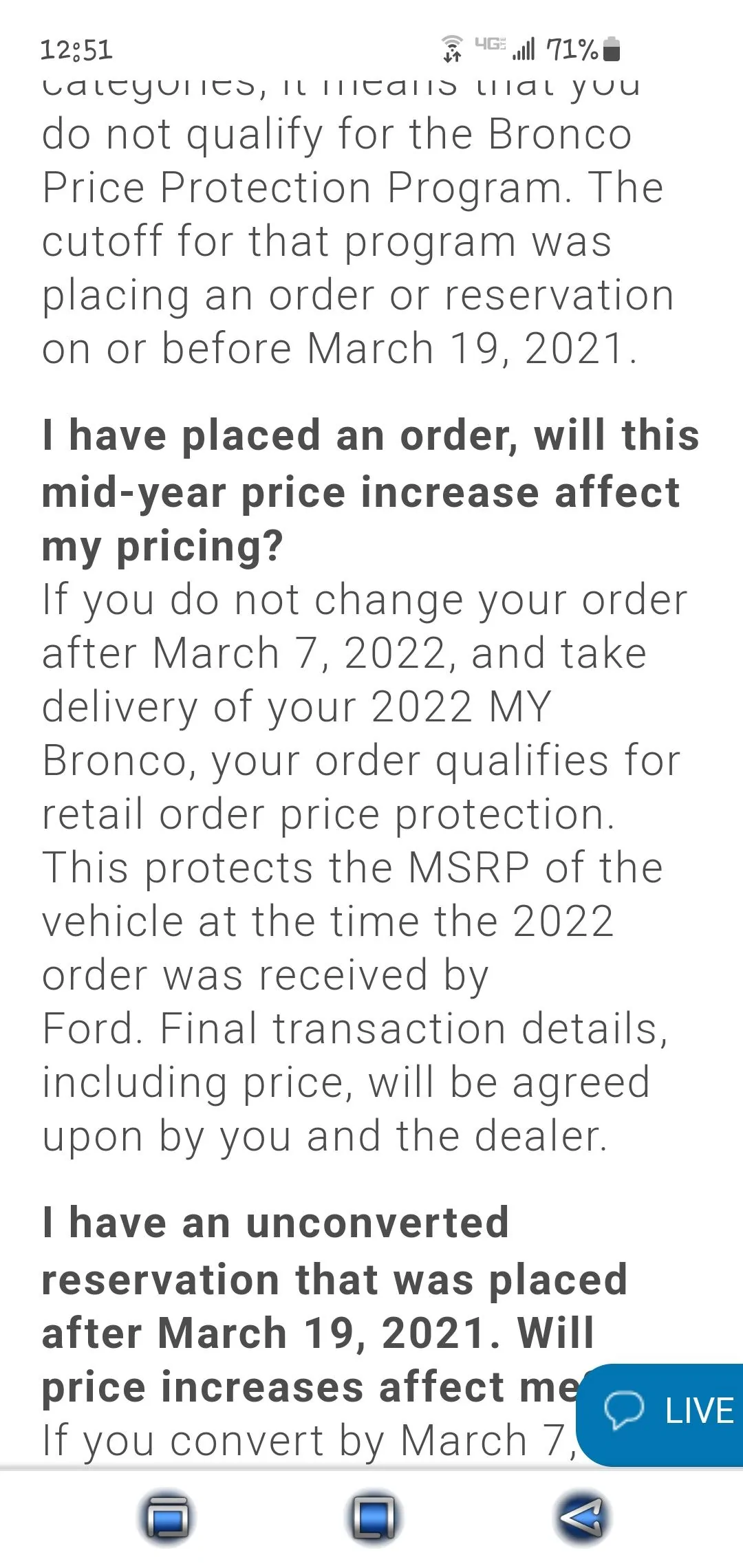 Ford Bronco Price increase Screenshot_20220312-125109_Chrom