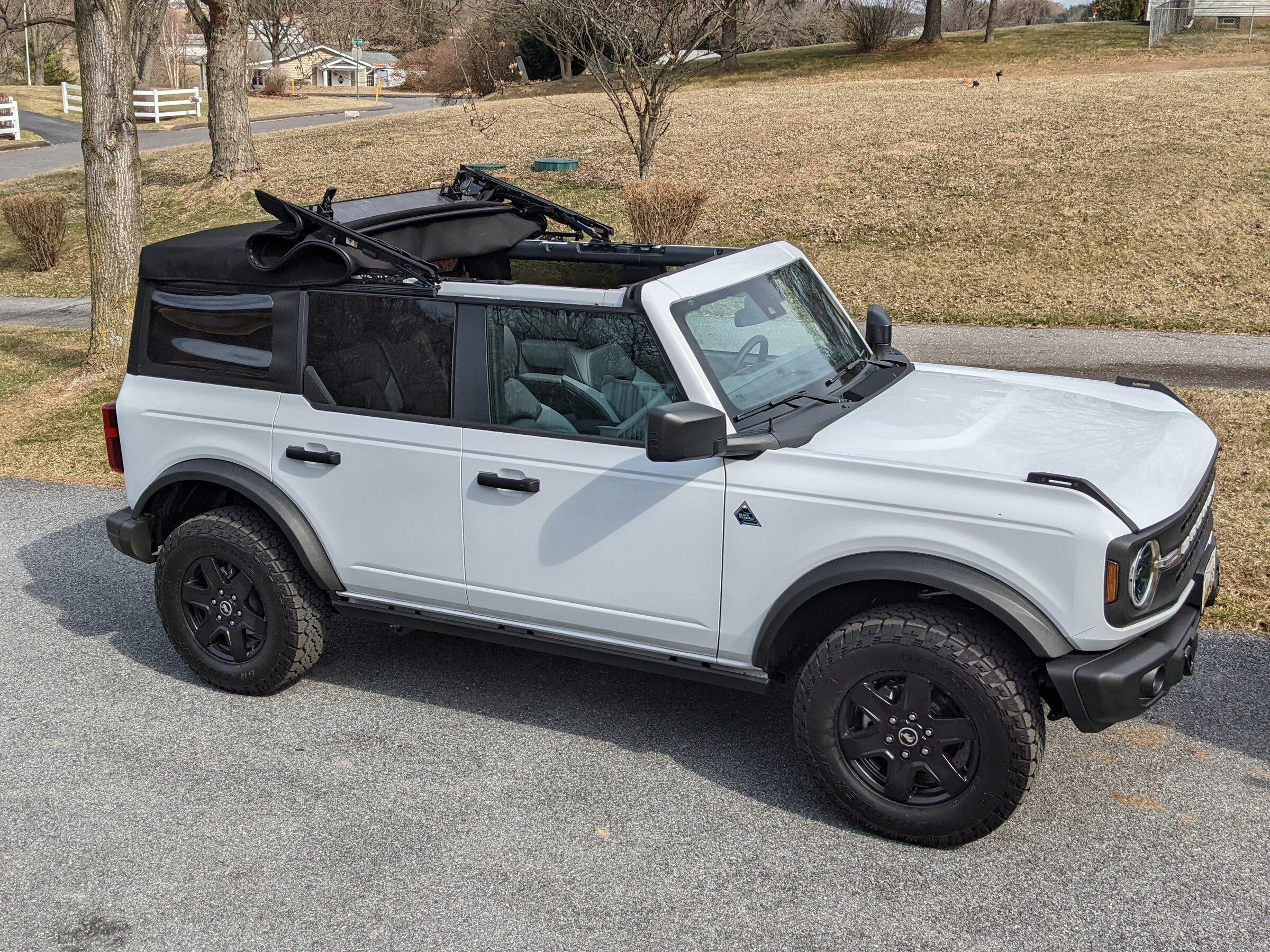 Ford Bronco First week with Black Diamond PXL_20220306_180147373