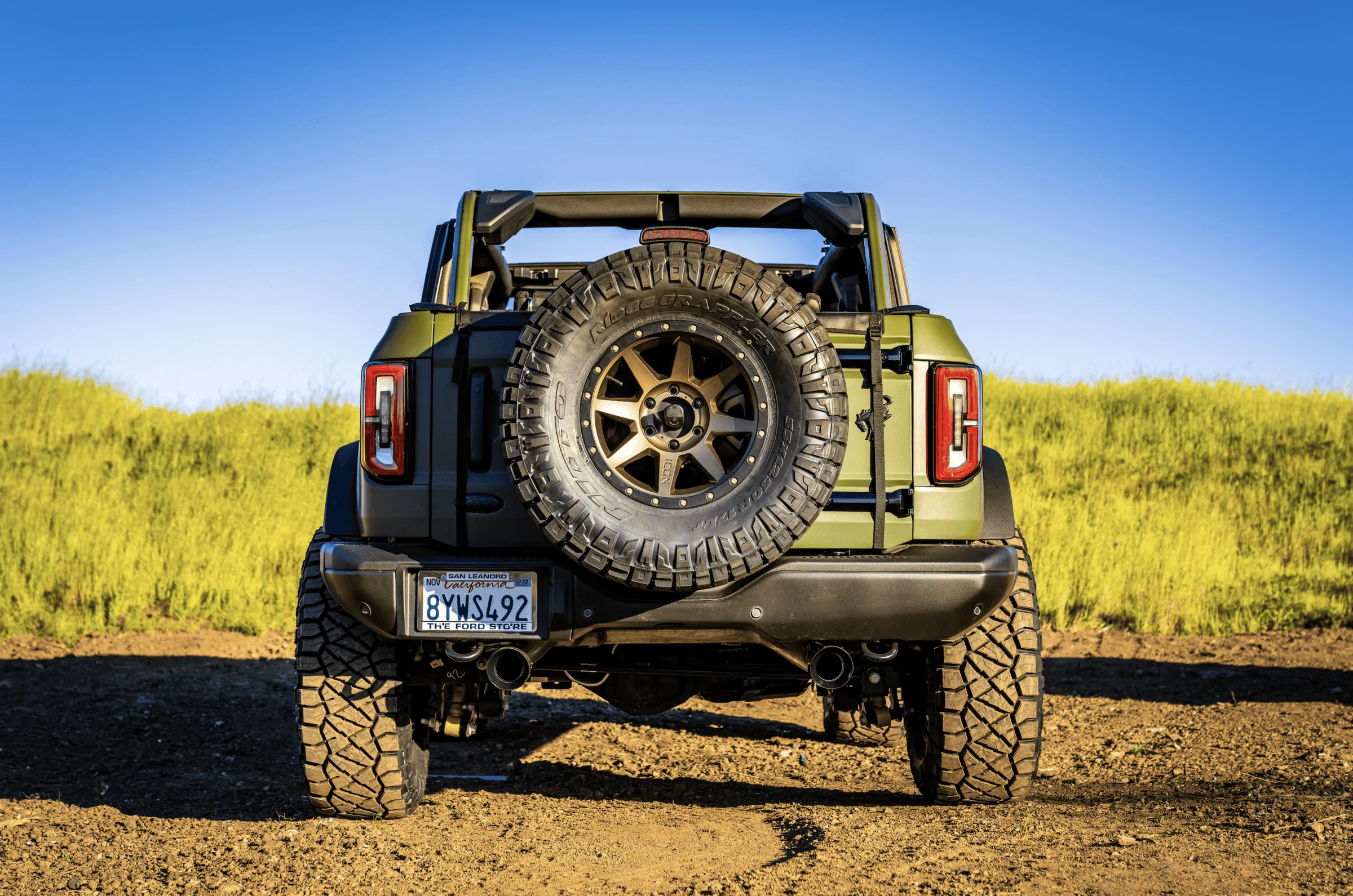 Ford Bronco Matte Military Green Bronco Badlands "SelfSquatch" Build bronco6-0