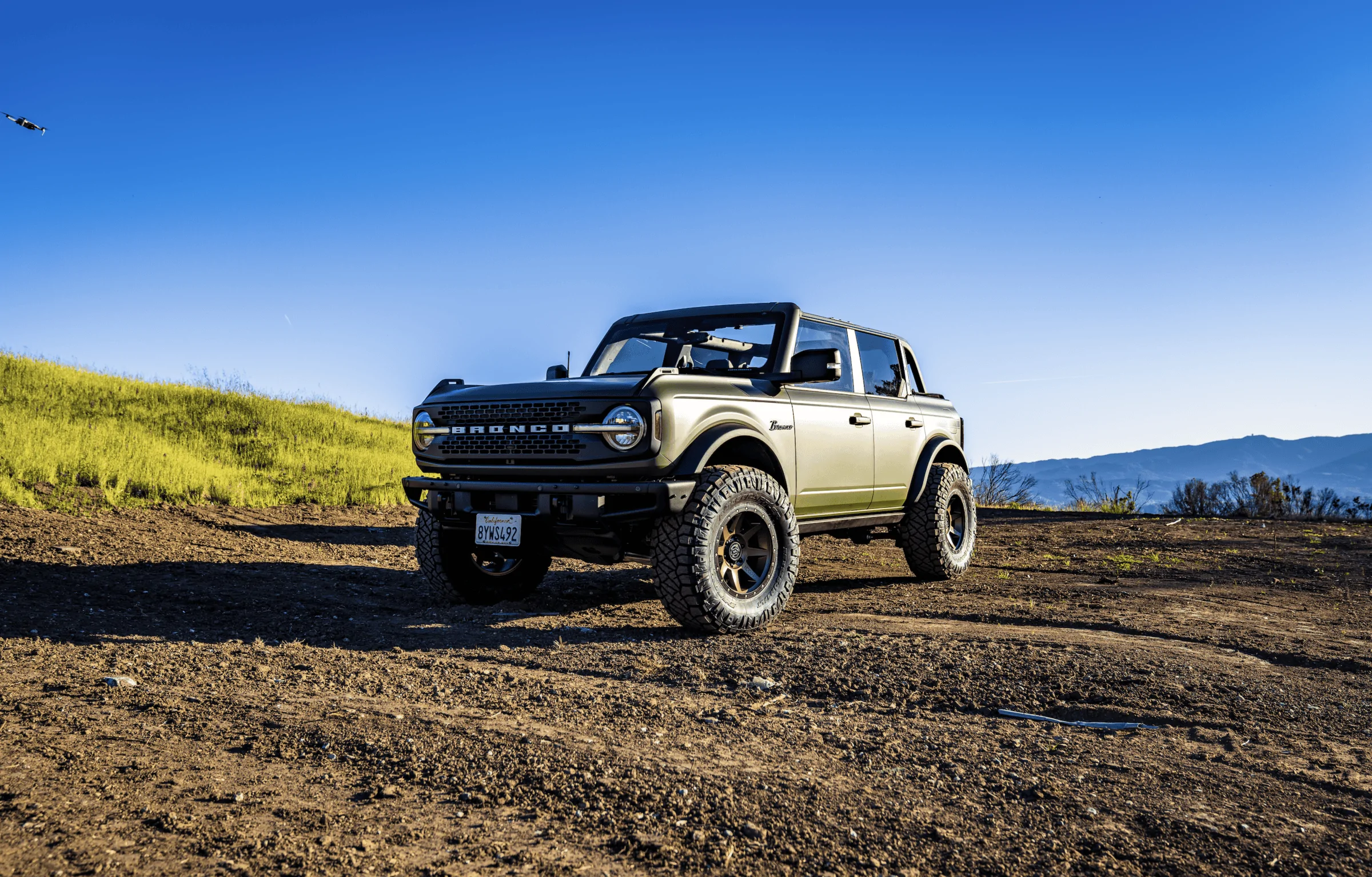 Ford Bronco Matte Military Green Bronco Badlands "SelfSquatch" Build bronco6-3