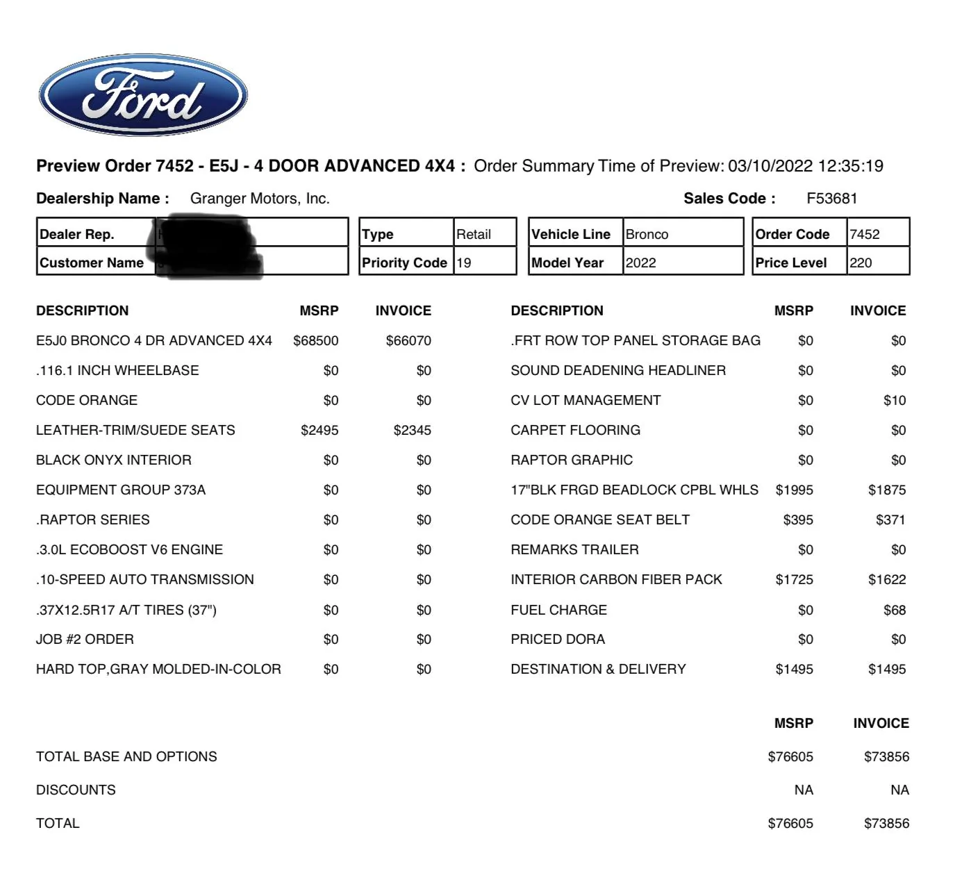 Ford Bronco Ford Accounts 5321C980-DFD5-4290-A1A2-7D15E5B9F812