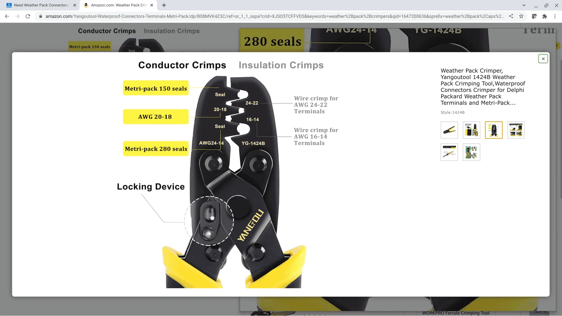 Ford Bronco Need Weather Pack Connectors Recommendation For Wiring Lights Screenshot 2022-03-13 3.45.22 PM