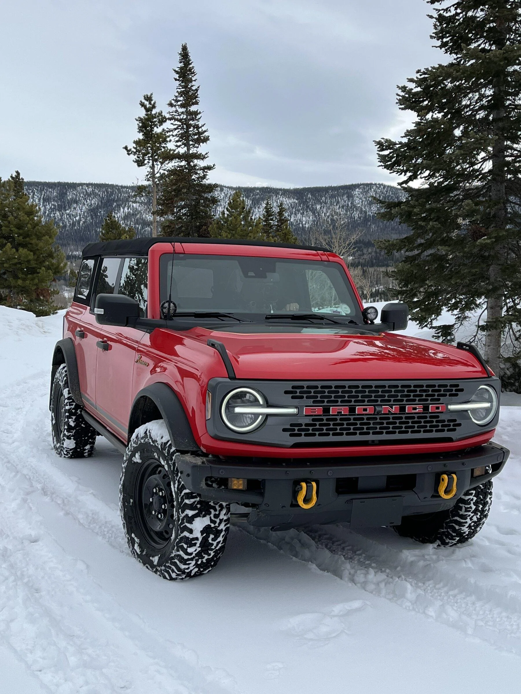 Ford Bronco Badlands interior IMG_2599