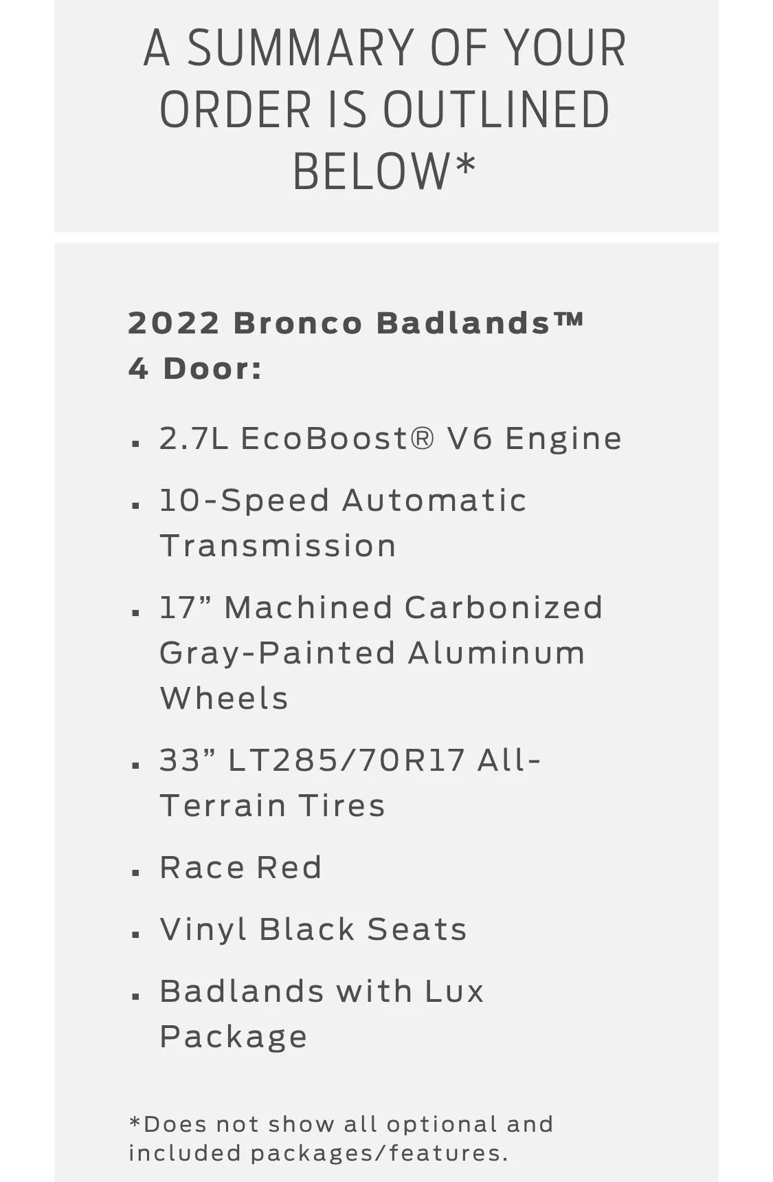 Ford Bronco February 2022 Orders! 1647280507085