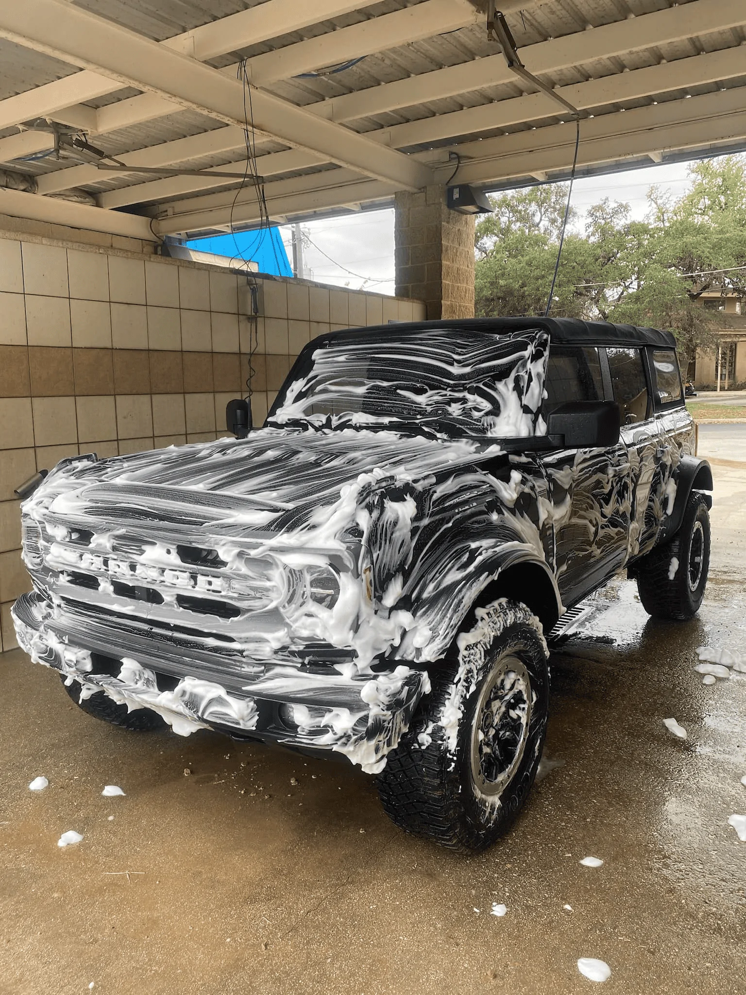 Ford Bronco First-time Carwash for OBX Soft-Top 1647288468630