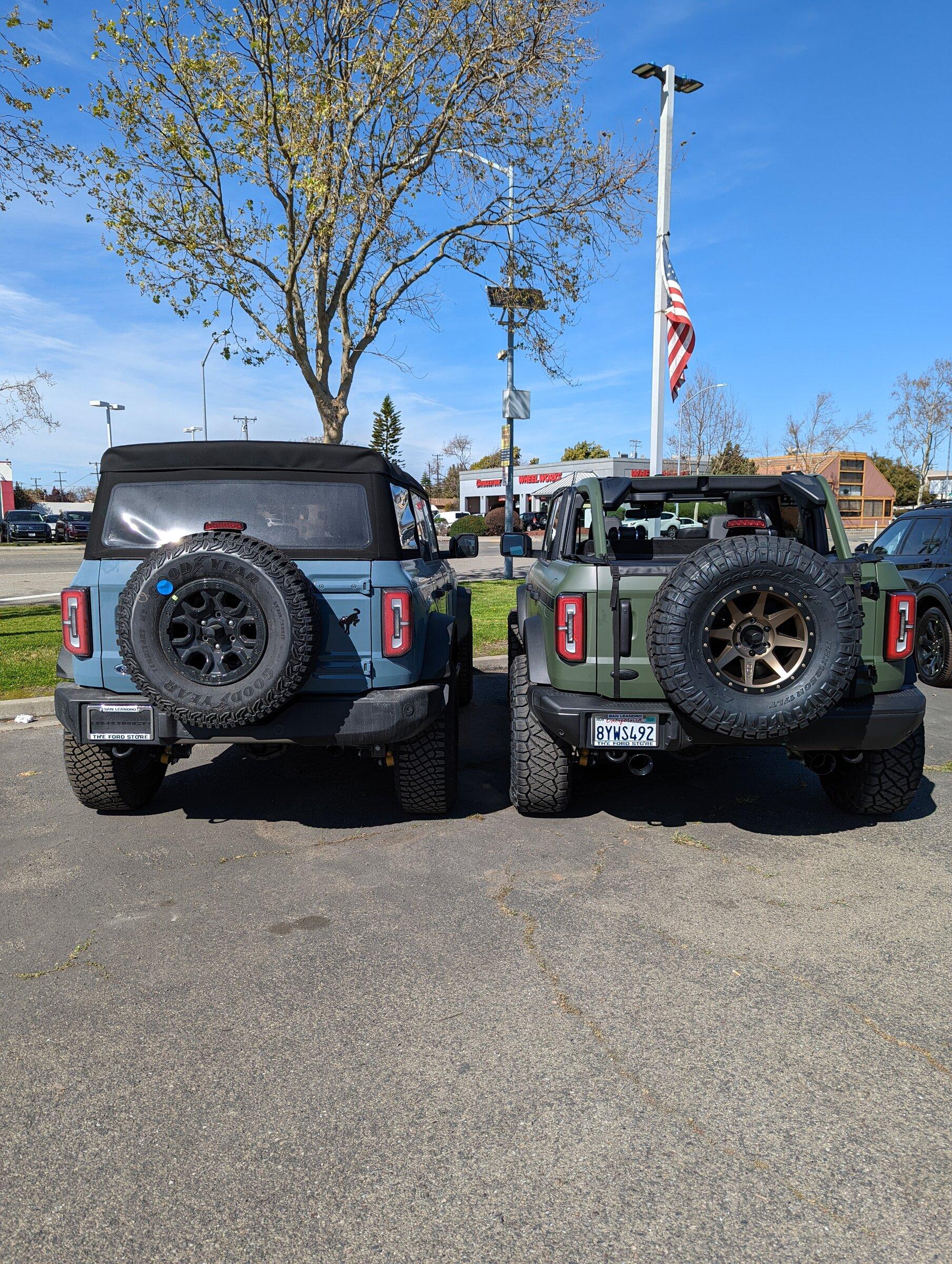 Ford Bronco Anyone installed Rough Country 1" leveling kit? PXL_20220312_220549540