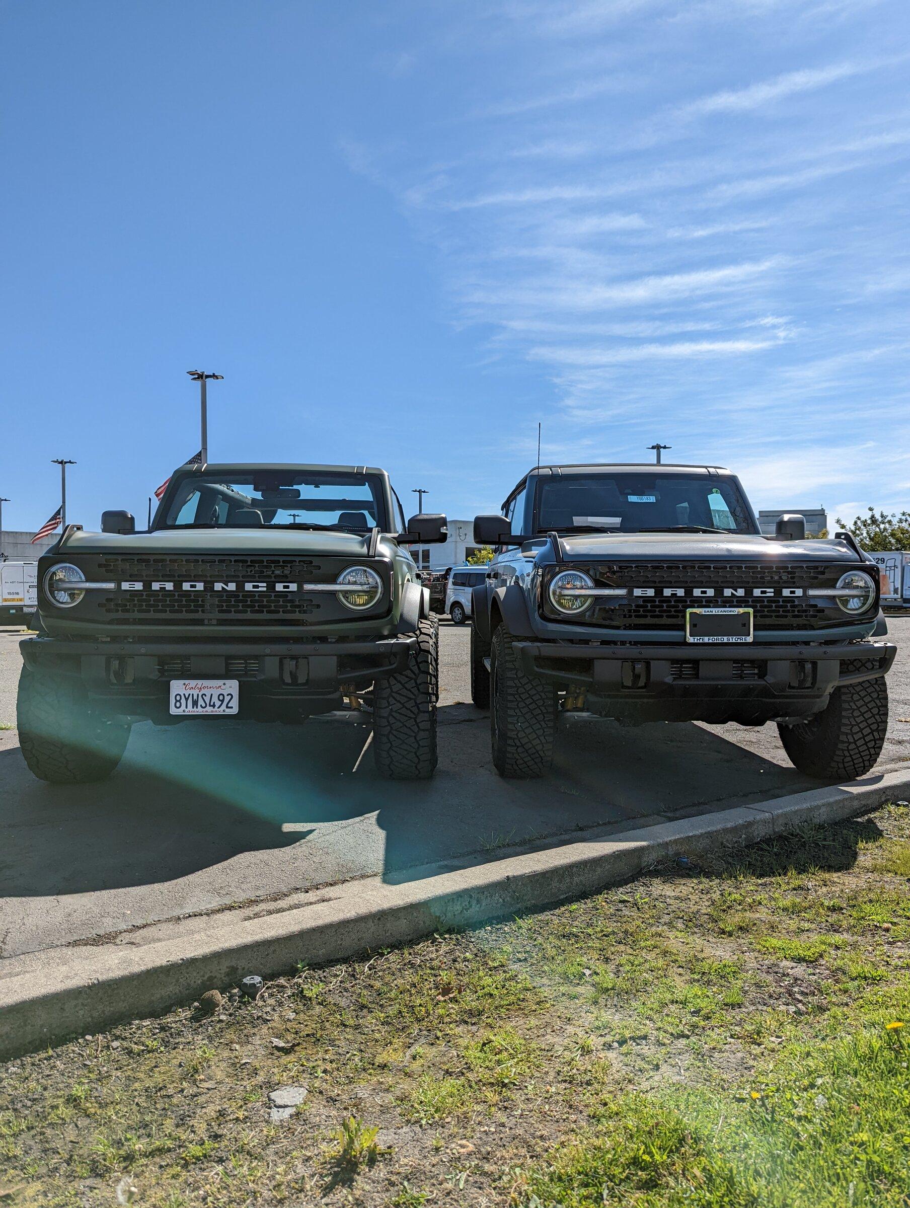 Ford Bronco Anyone installed Rough Country 1" leveling kit? PXL_20220312_220644342