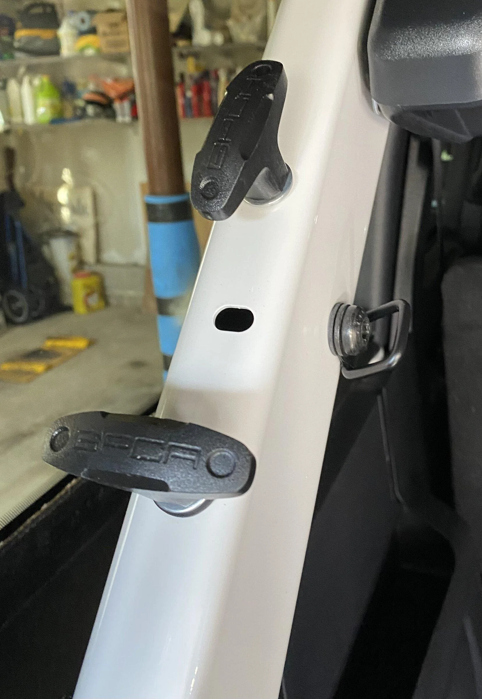 Ford Bronco Interior frame holes and blank spaces IMG_7089