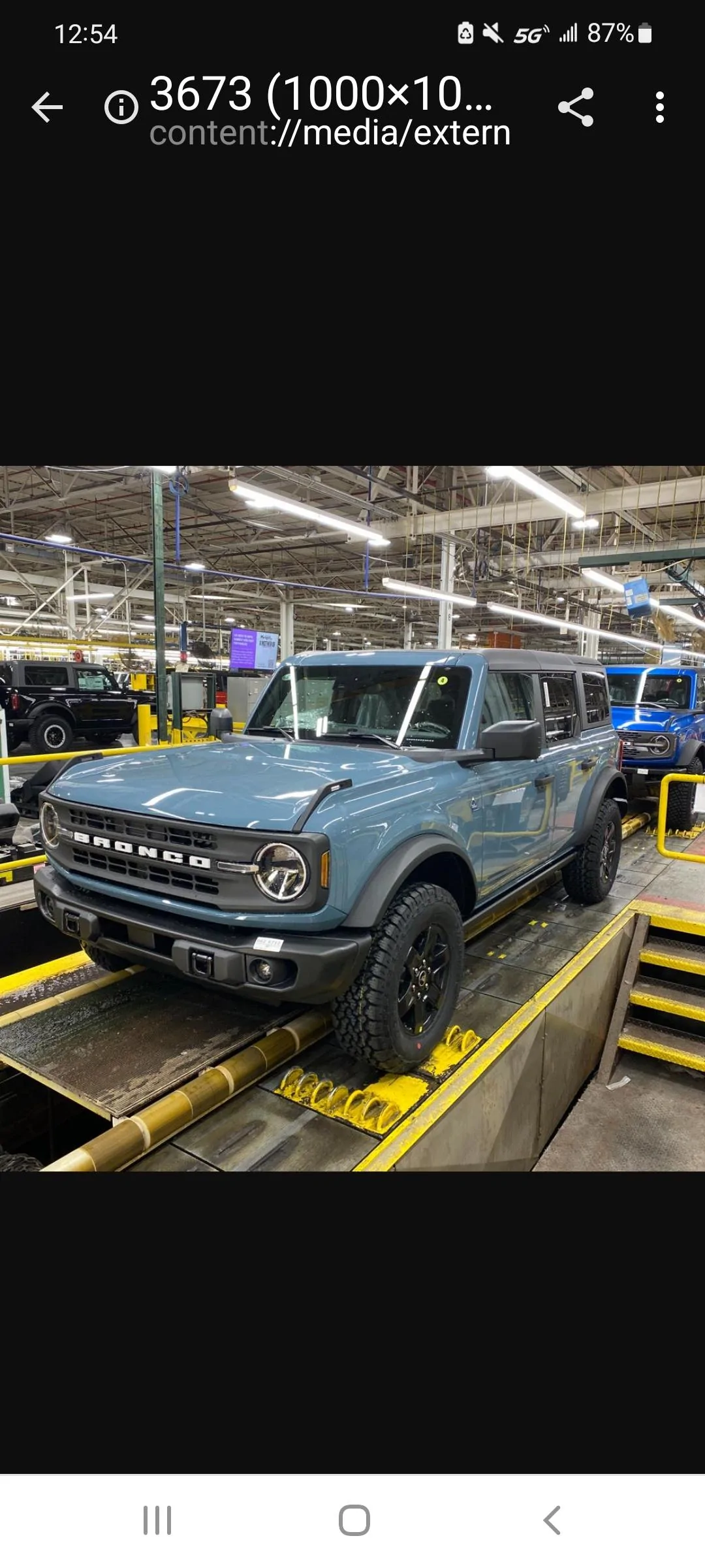Ford Bronco 02/28/22 Build Week Thread Screenshot_20220315-125431_Chrom