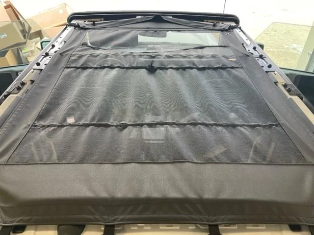 Ford Bronco Top swap done > factory soft top to MIC hardtop htswap4