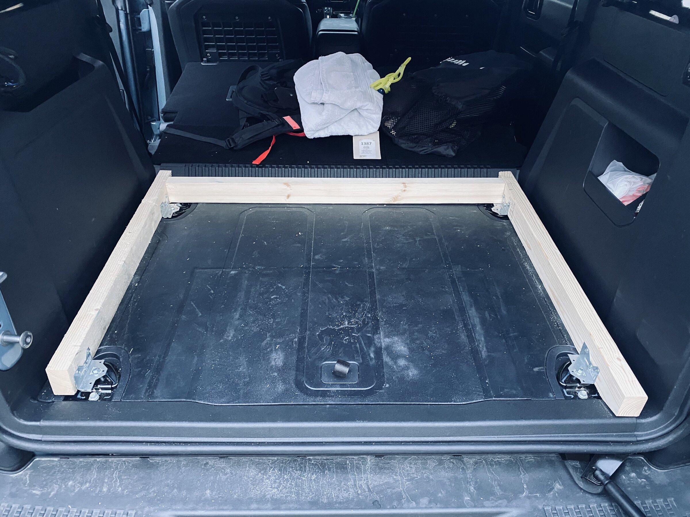 Ford Bronco Homemade rear FLAT storage 1C497916-1D0A-4A4B-A45D-1DD413C4D74F