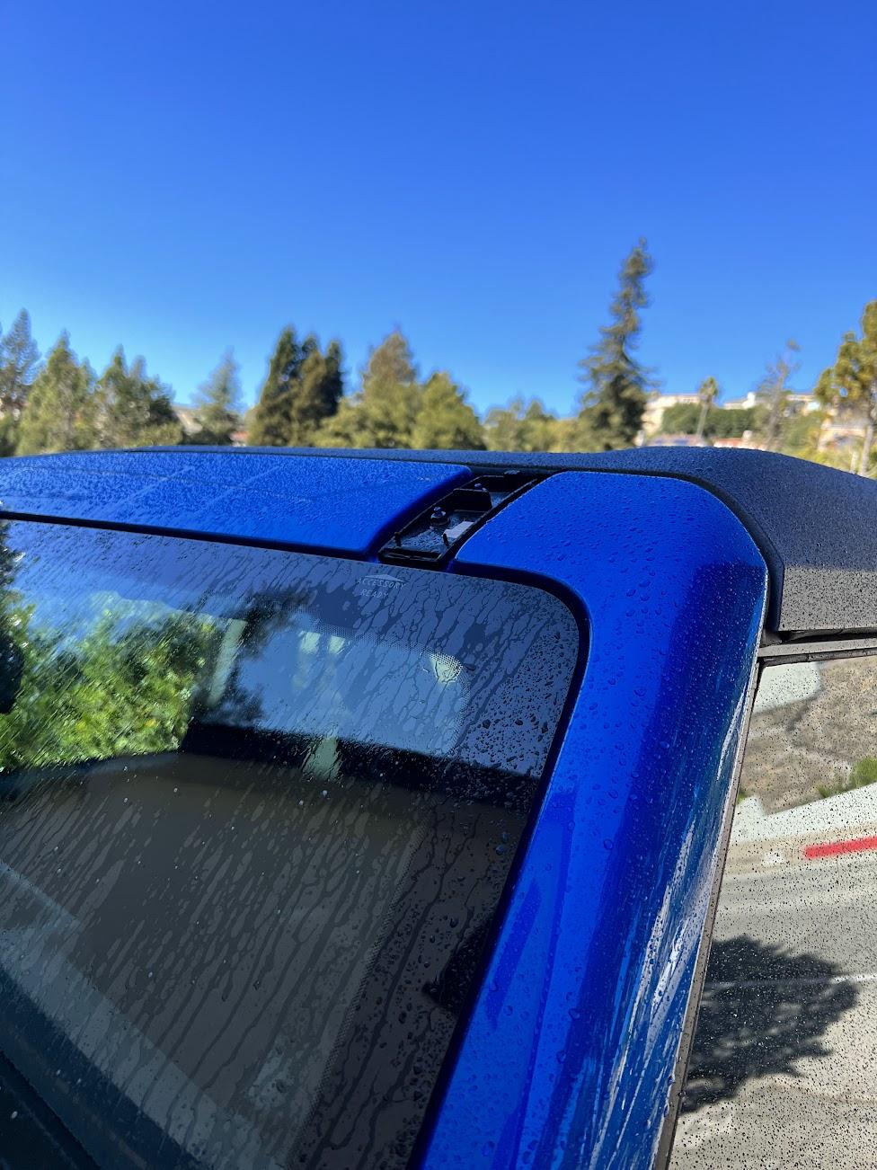 Ford Bronco Upper windshield cover part number? cover