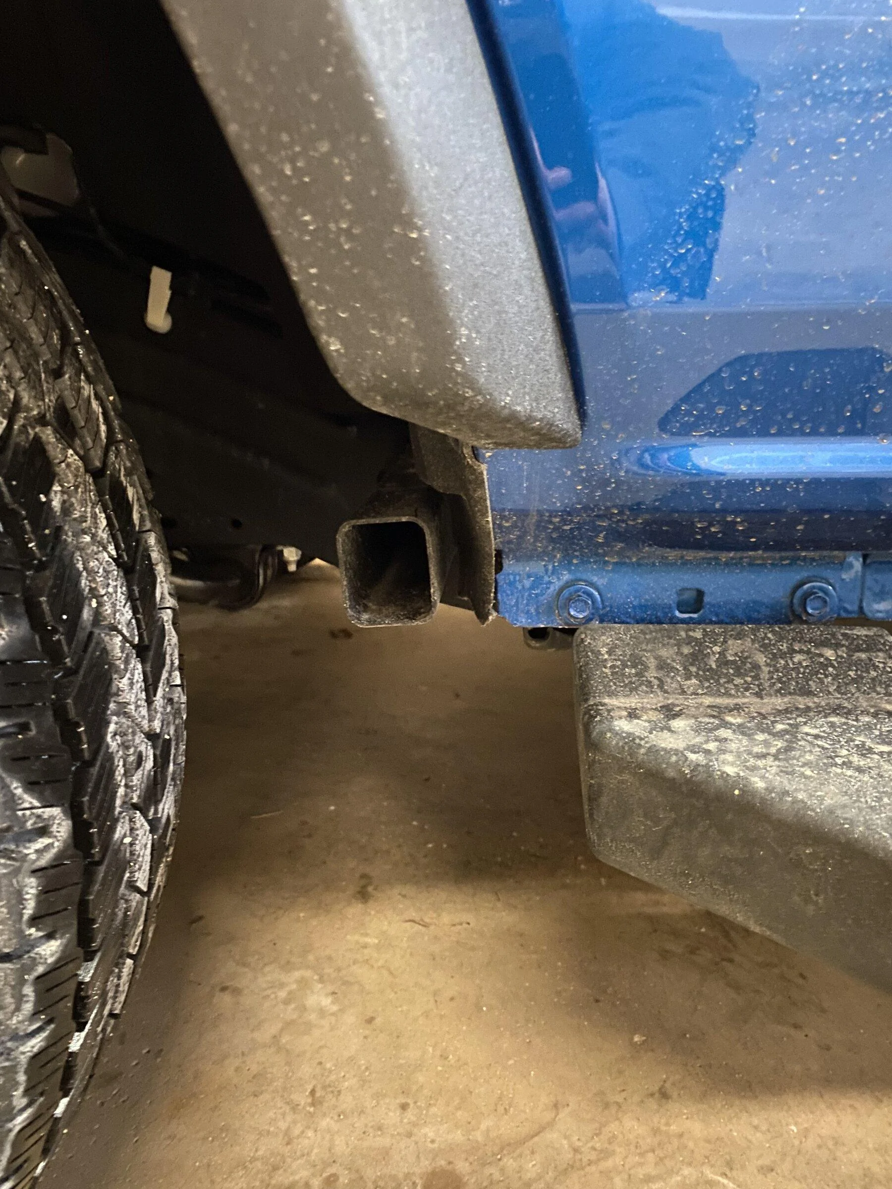 Ford Bronco just another mud flap post Bronco Rear Wheel 1