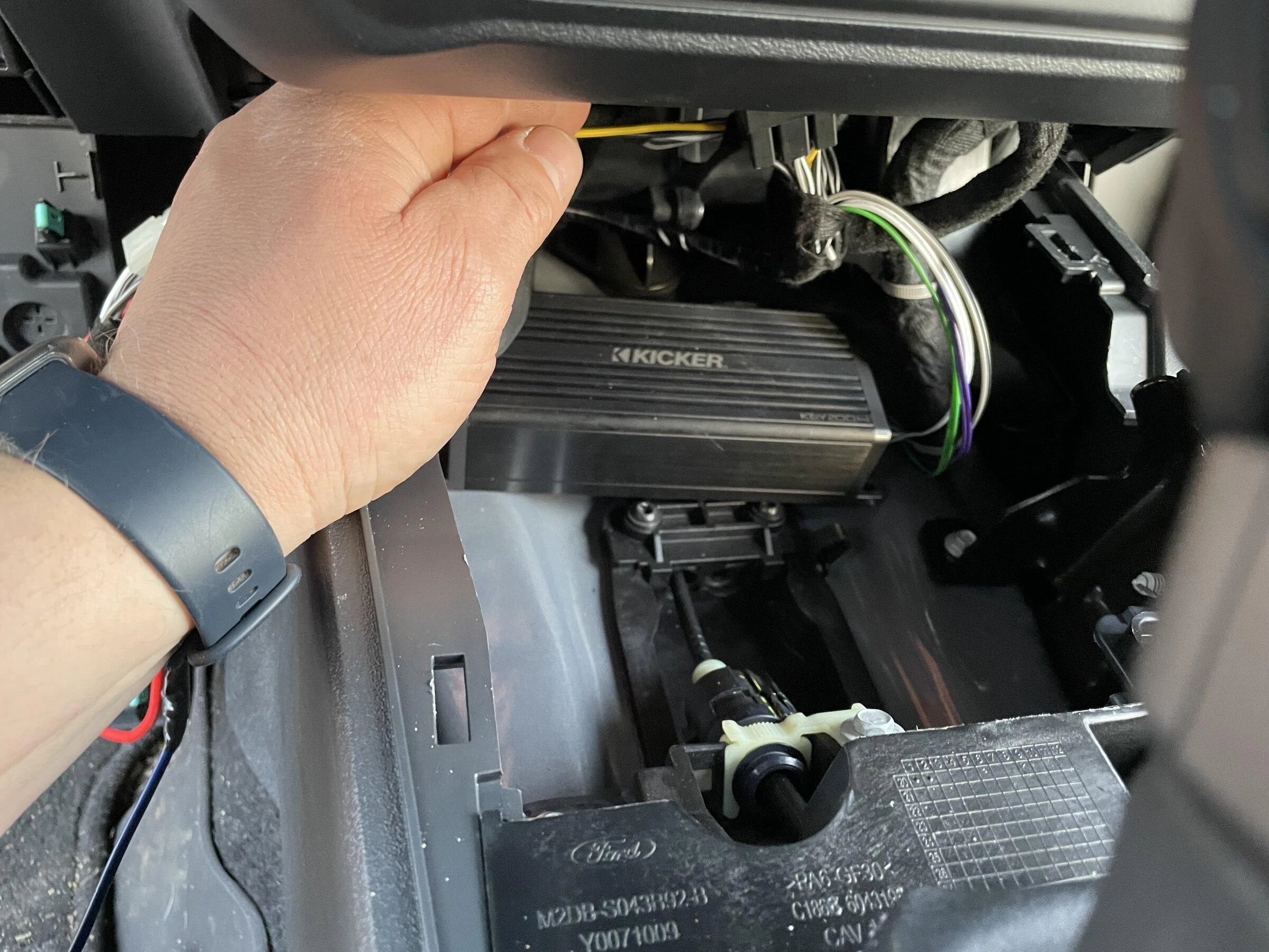 Ford Bronco Kicker key install optional location. 8F5C2E5F-46B0-4FFD-9063-3B712B4766D5