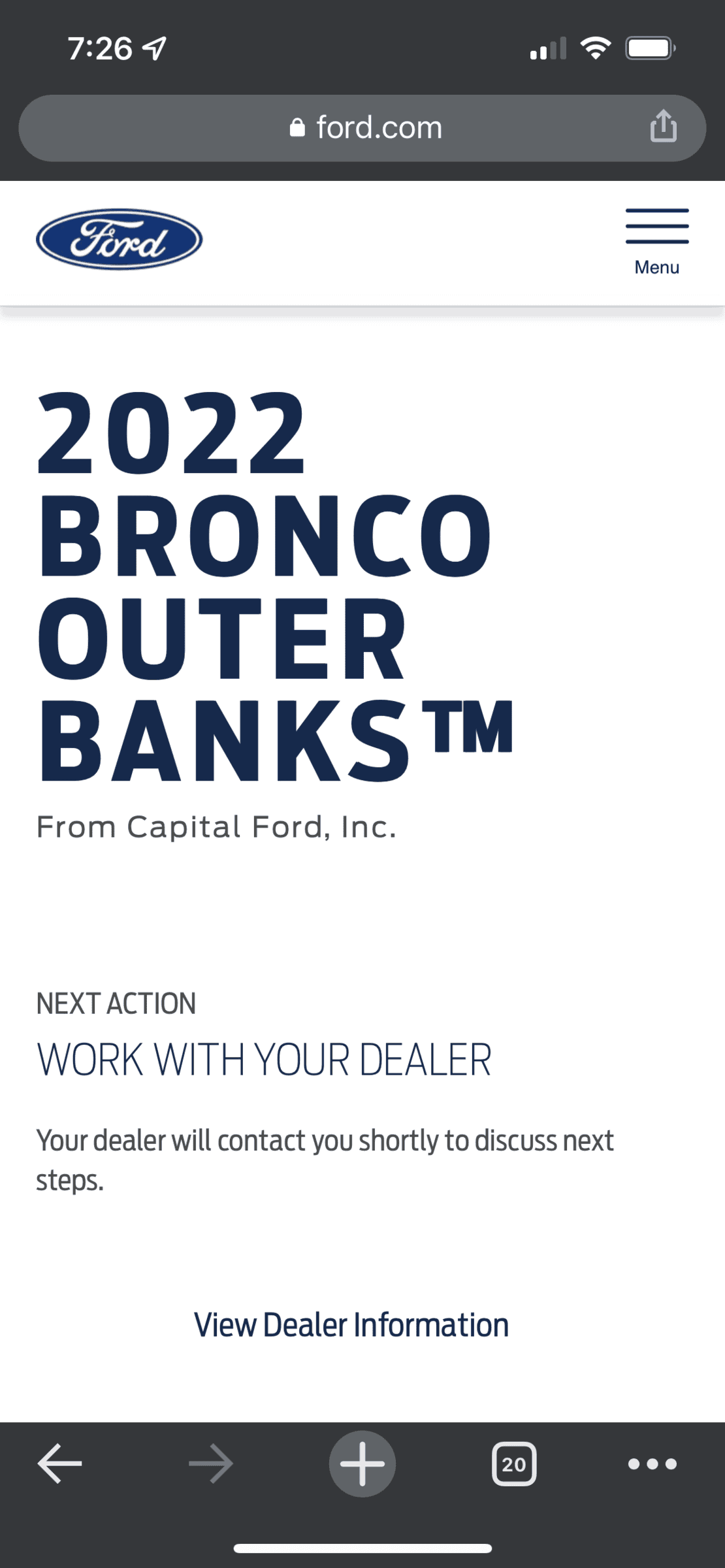 Ford Bronco 02/28/22 Build Week Thread 70DC5D06-1844-4EDC-B9CF-2FEEED9365E0