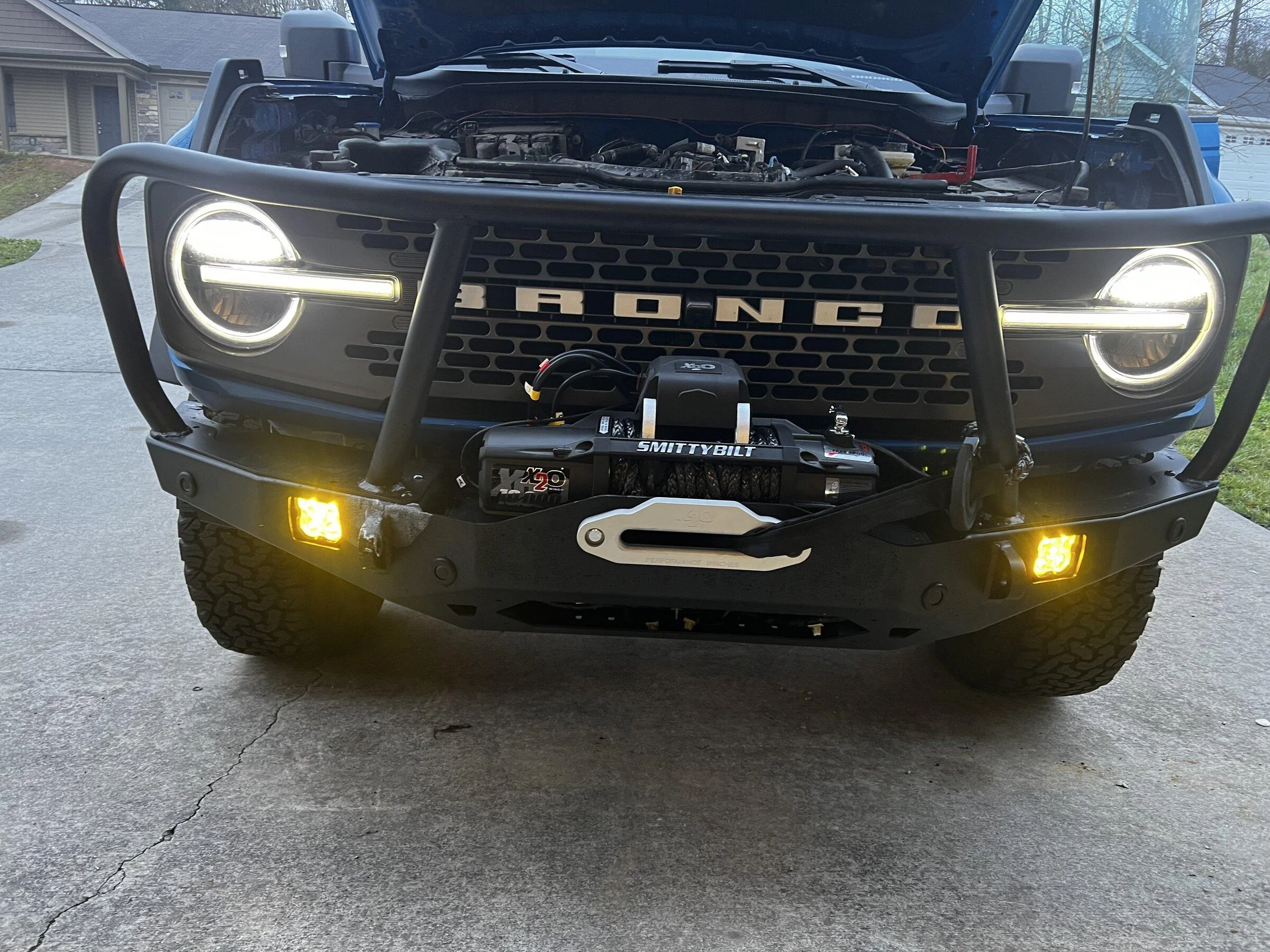 Ford Bronco JCR Vanguard Bumper Installed! 76763063-AA11-4A42-8395-5DF3B84ADF5E