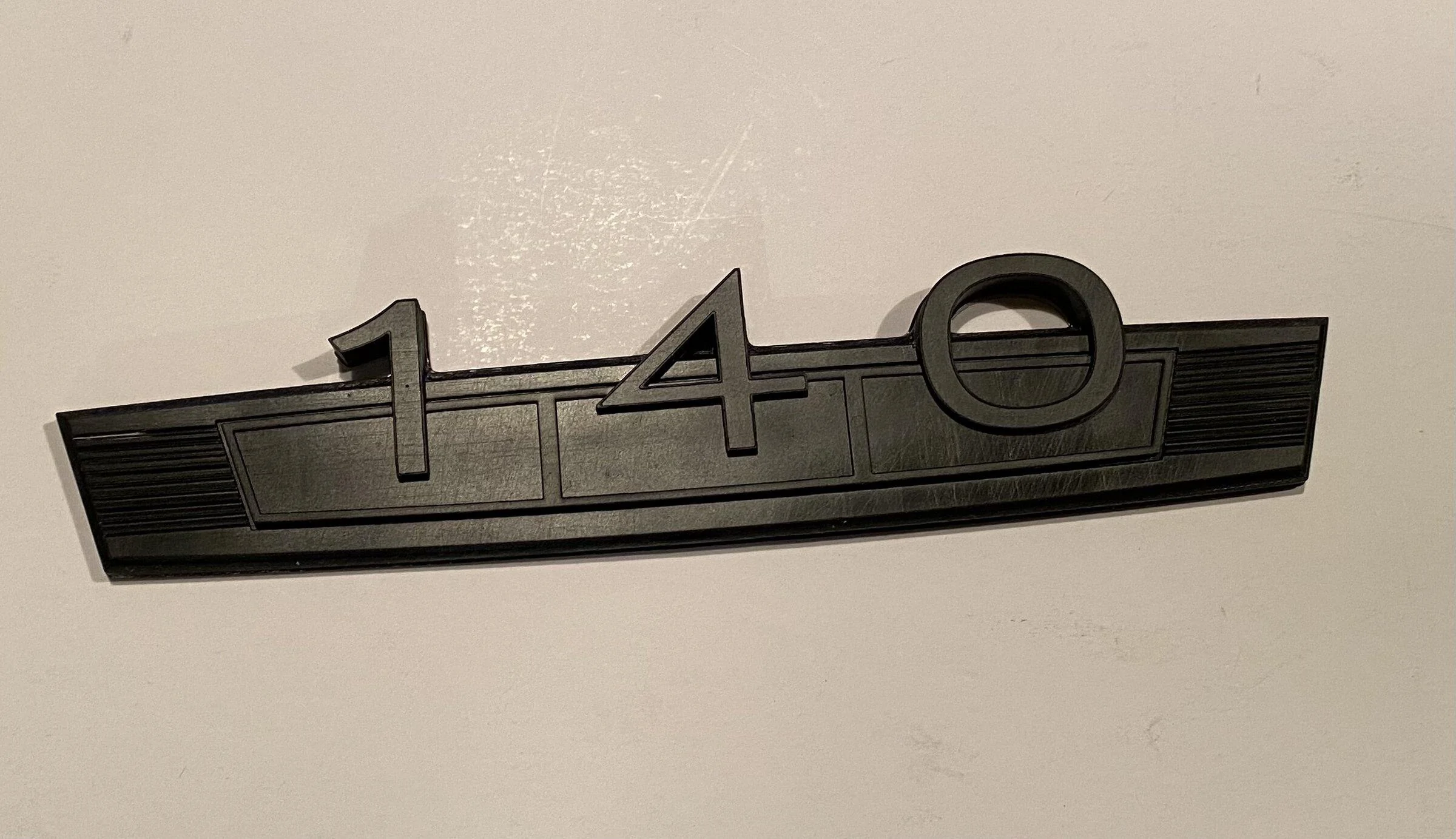 Ford Bronco My custom retro engine badge for front fender 39390940-CE3F-4C54-9209-1B63099B95F9