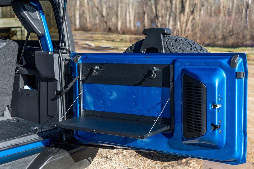 Ford Bronco Goose gear tailgate table installed! BR6-TAB_2