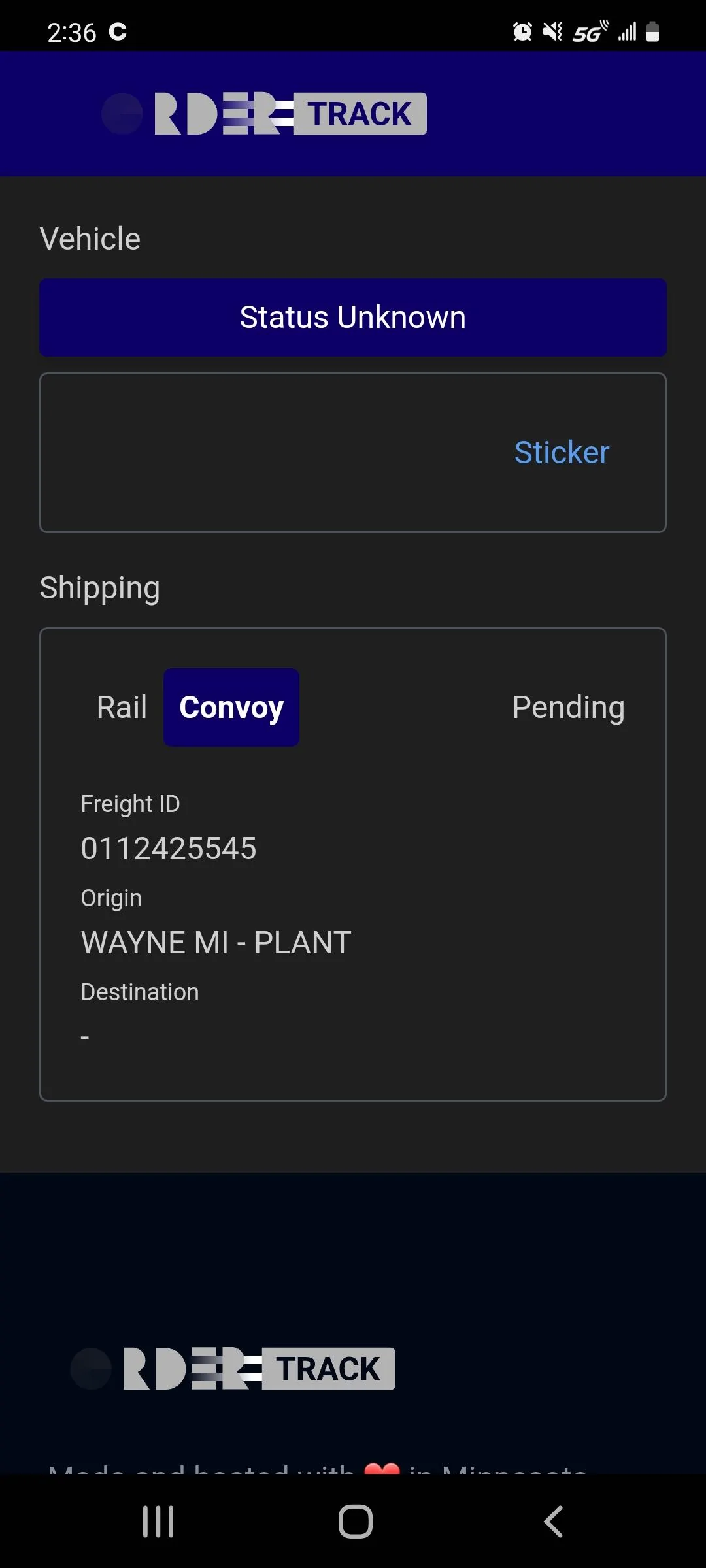 Ford Bronco Status unknown Screenshot_20220317-143609_Samsung Internet