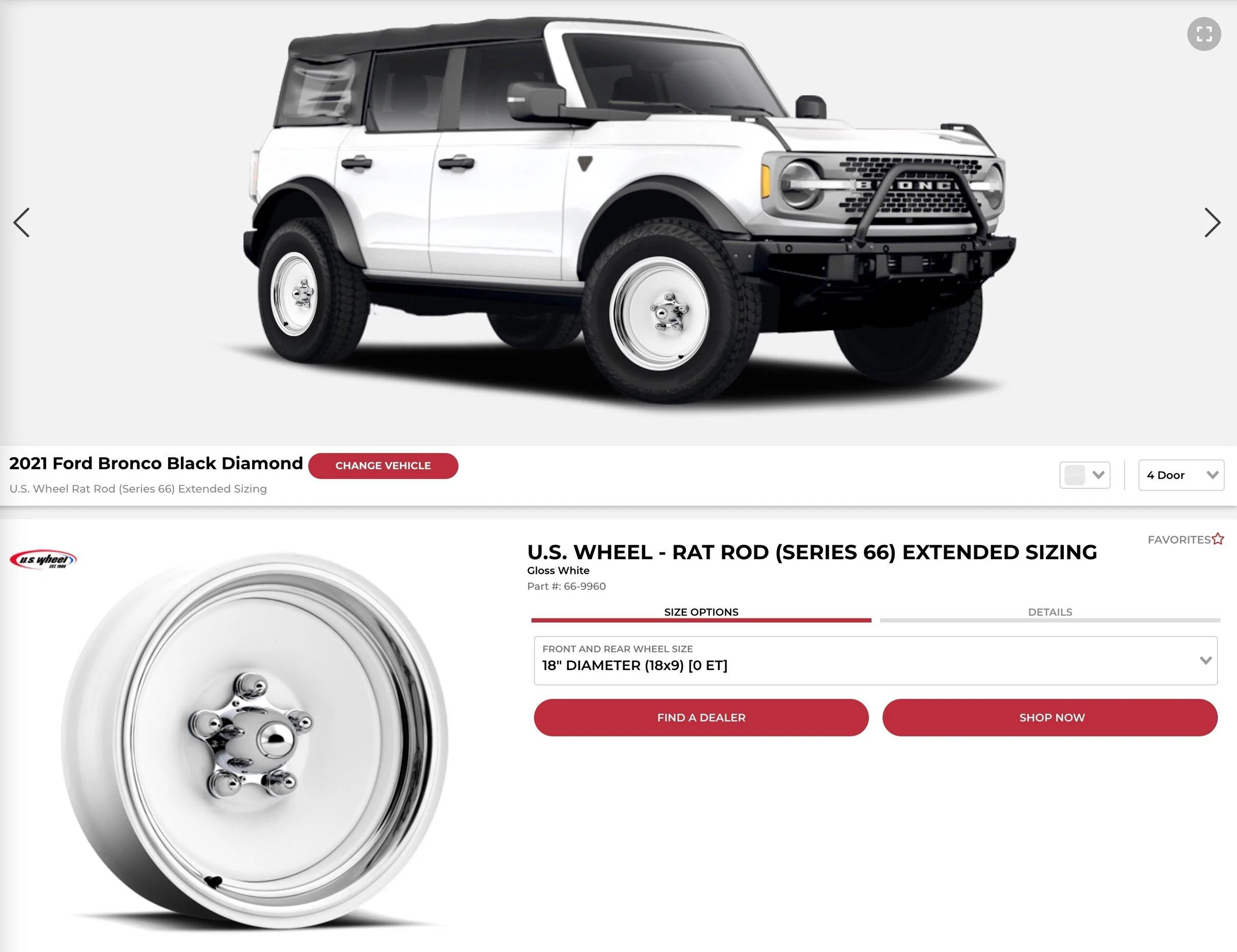 Ford Bronco Old-school trim rings? Also, solid wheels + brake cooling? Image 3-17-22 at 6.49 PM
